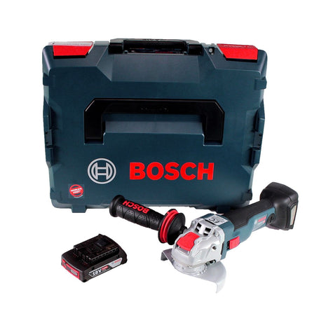 Bosch GWX 18V-10 C Akku Winkelschleifer 18V 125mm brushless X-LOCK + 1x Akku 2,0Ah + L-BOXX - ohne Ladegerät - Toolbrothers