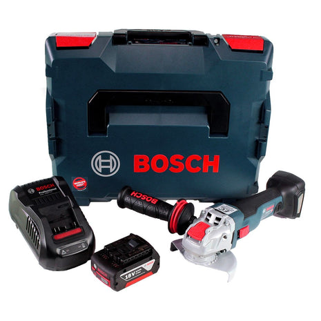 Bosch GWX 18V-10 C Akku Winkelschleifer 18V 125mm brushless X-LOCK + 1x Akku 3,0Ah + Ladegerät + L-BOXX - Toolbrothers