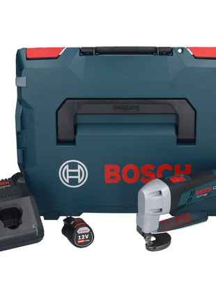 Bosch GSC 12V-13 Professional Akku Blechschere 12 V + 1x Akku 3,0 Ah + Ladegerät + L-Boxx - Toolbrothers