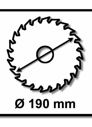 Bosch Kreissägeblatt Standard for Aluminium 190 x 1,5 x 30 mm 56 Zähne ( 2608837771 ) - Toolbrothers