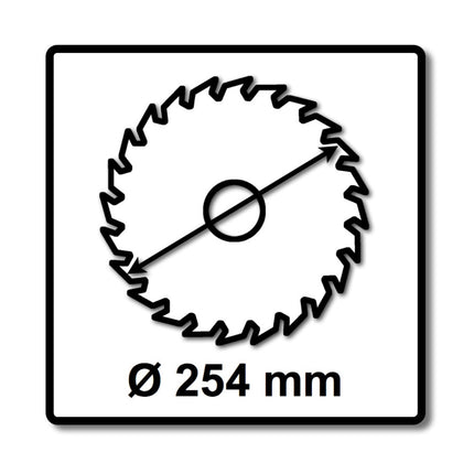 Bosch Kreissägeblatt Expert for Wood 254 x 1,6 x 30 mm 60 Zähne für Holz ( 2608644526 ) - Toolbrothers