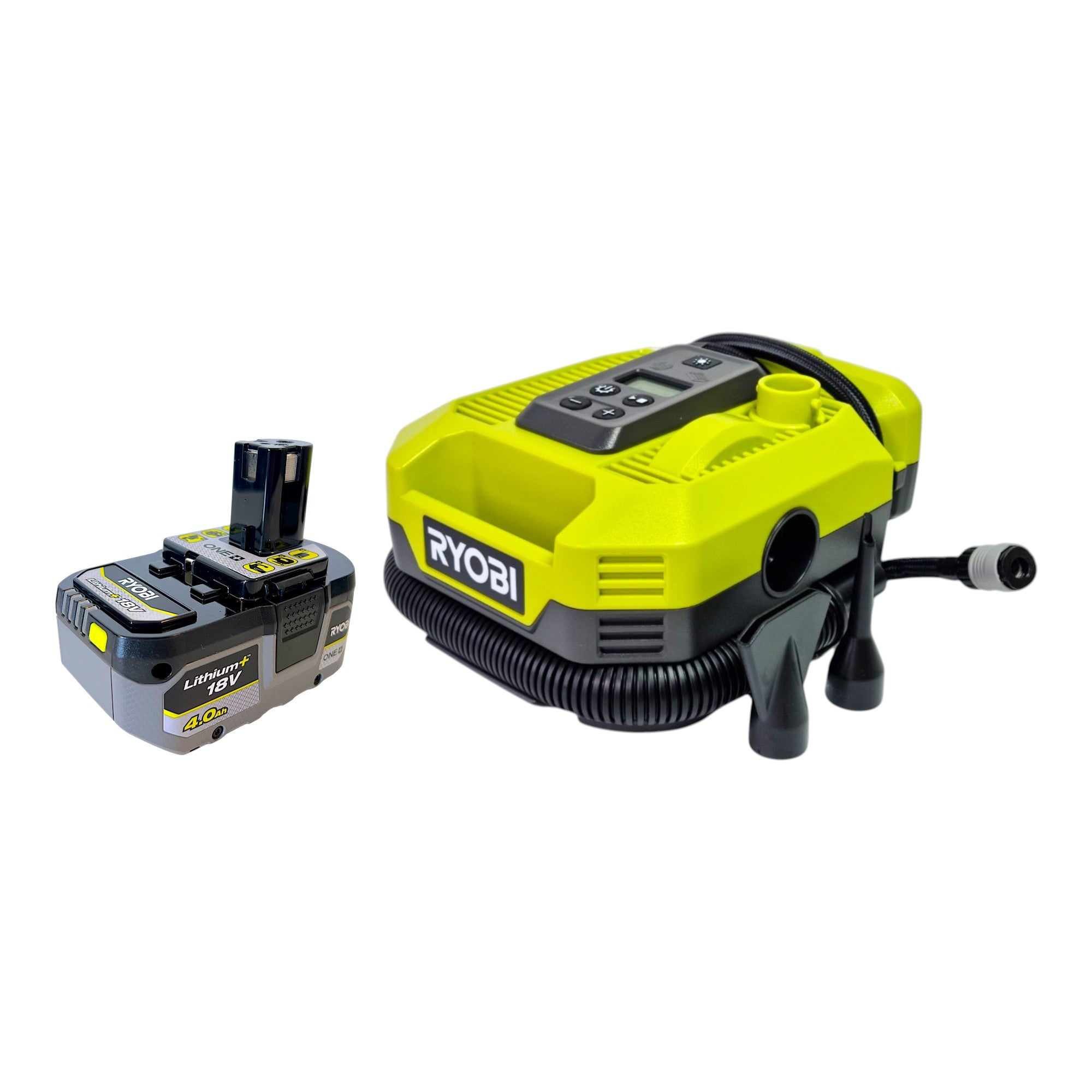 RYOBI RMI18 0 Akku Multi Kompressor 18 V 11 bar 1x Akku 4 0 Ah ohne Ladegeraet 0 - toolbrothers