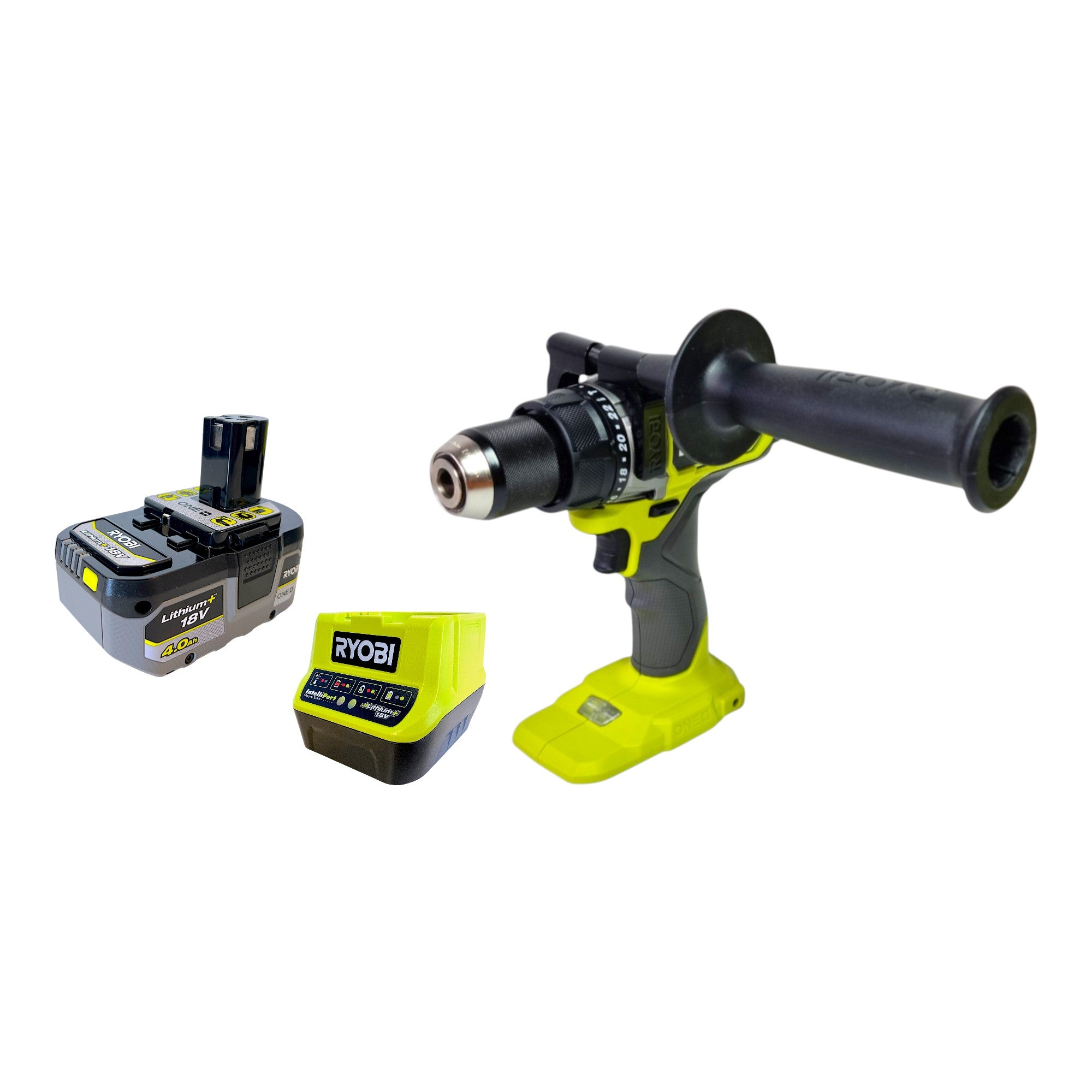 RYOBI RPD18BL2 0 Akku Schlagbohrschrauber 18 V 95 Nm Brushless 1x Akku 4 0 Ah Ladegeraet 0 - toolbrothers