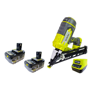 RYOBI R15GN18-0 Akku Nagler 18 V 24 - 64 mm + 2x Akku 4,0 Ah + Ladegerät