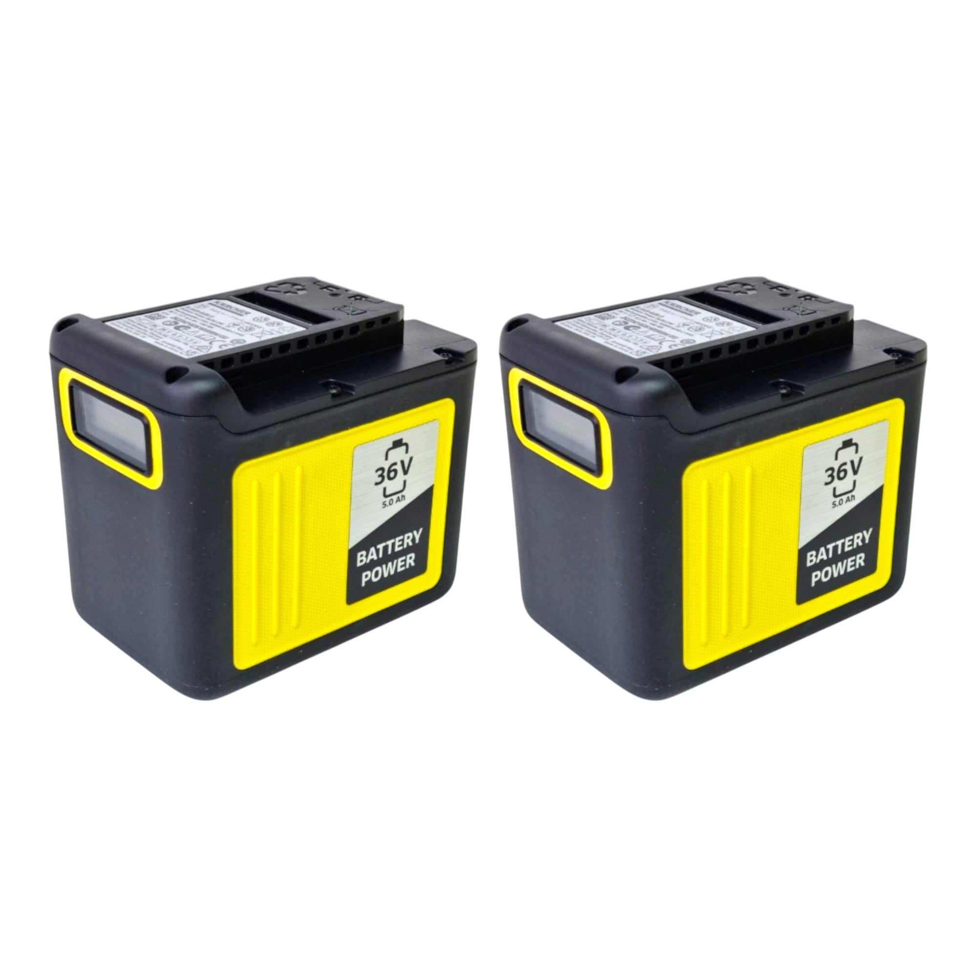 Kaercher 2x Battery Power 36 50 Akku 36 V 5 0 Ah 5000 mAh mit Ladestandsanzeige 0 - toolbrothers