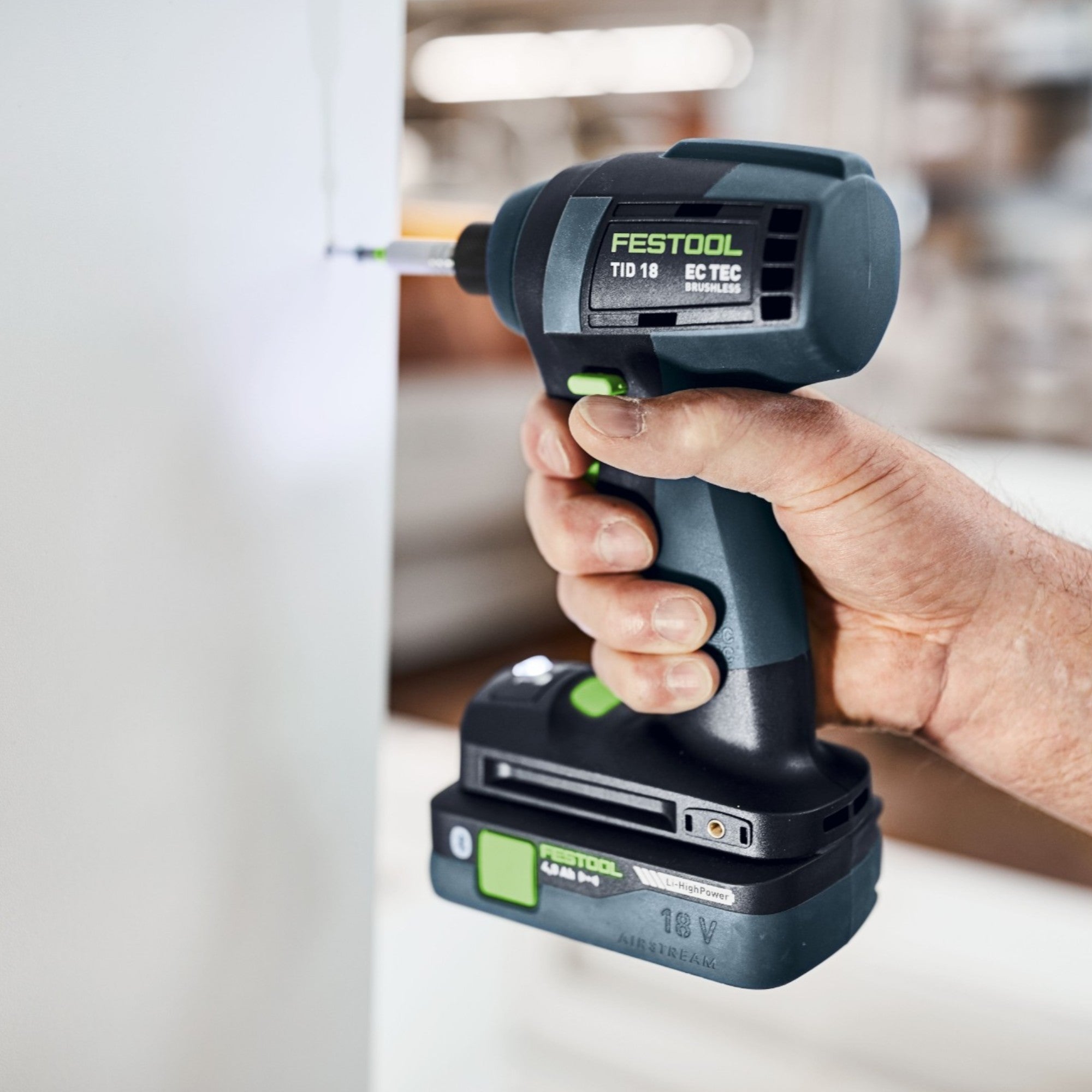 Festool TID 18 Basic Akku Schlagschrauber 18 V 180 Nm 1 4 Brushless 1x Akku 4 0 Ah ohne Ladegeraet 4 - toolbrothers