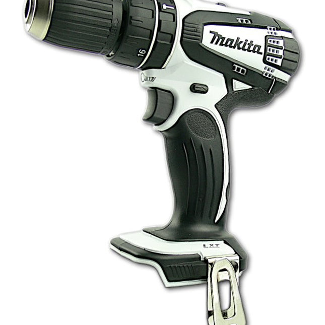 Makita BHP 456 18 V Li-Ion Akku Schlagbohrschrauber Weiß Solo - nur das Gerät + 1x Makita BL1830 B AKKU - Toolbrothers