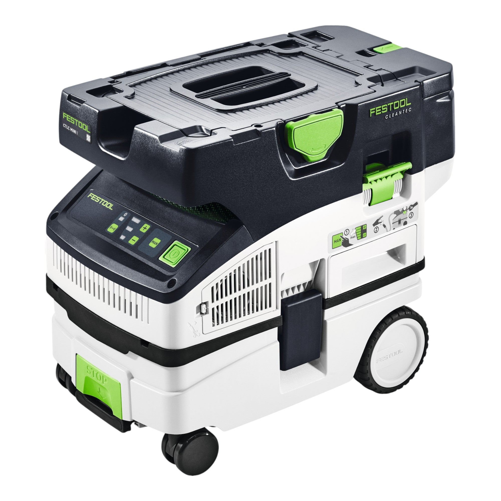 Festool CTLC MINI I Basic Akku Absaugmobil 36 V 2x 18 V Staubklasse L 2x Akku 4 0 Ah ohne Ladegeraet 1 - toolbrothers