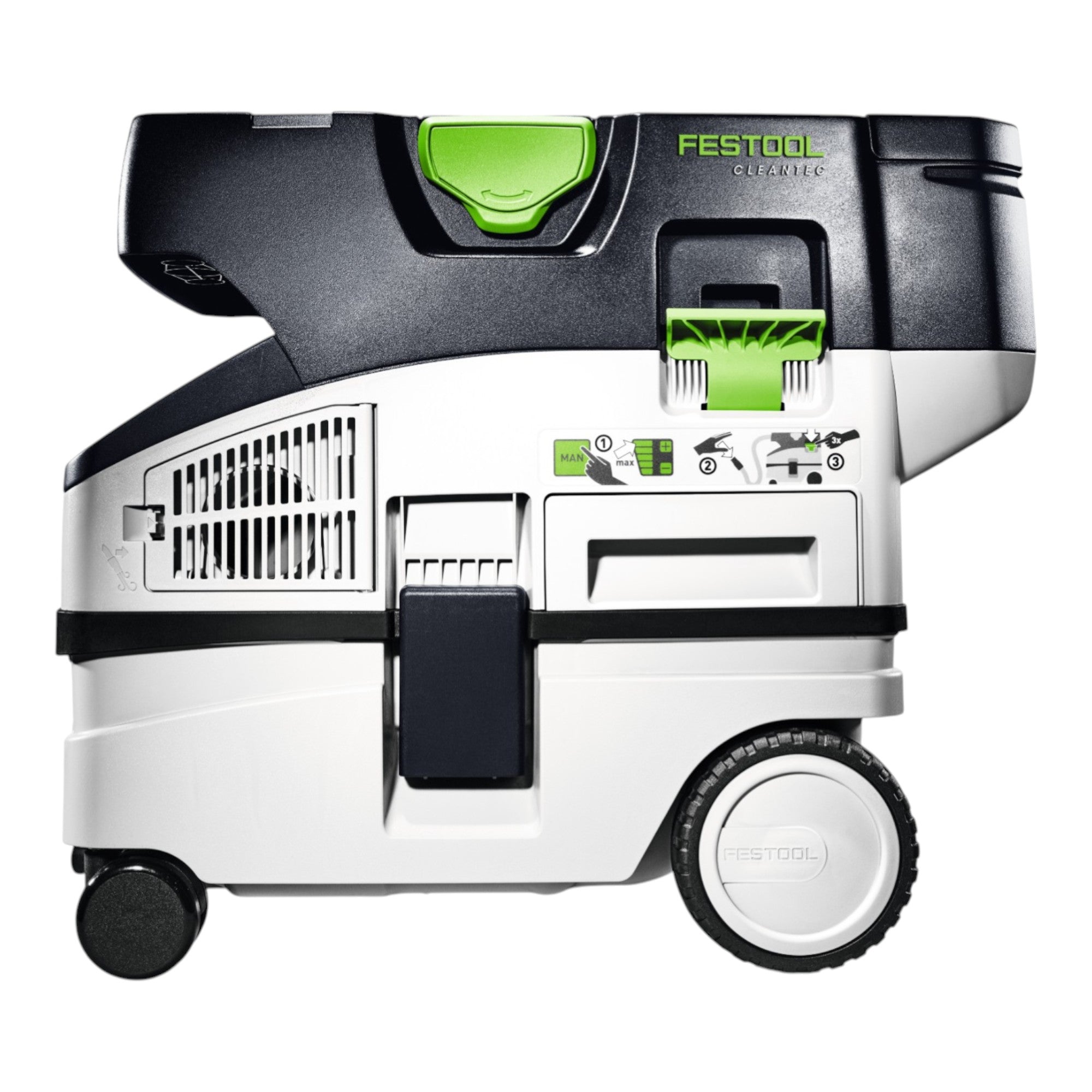 Festool CTLC MINI I Basic Akku Absaugmobil 36 V 2x 18 V Staubklasse L 2x Akku 4 0 Ah ohne Ladegeraet 2 - toolbrothers