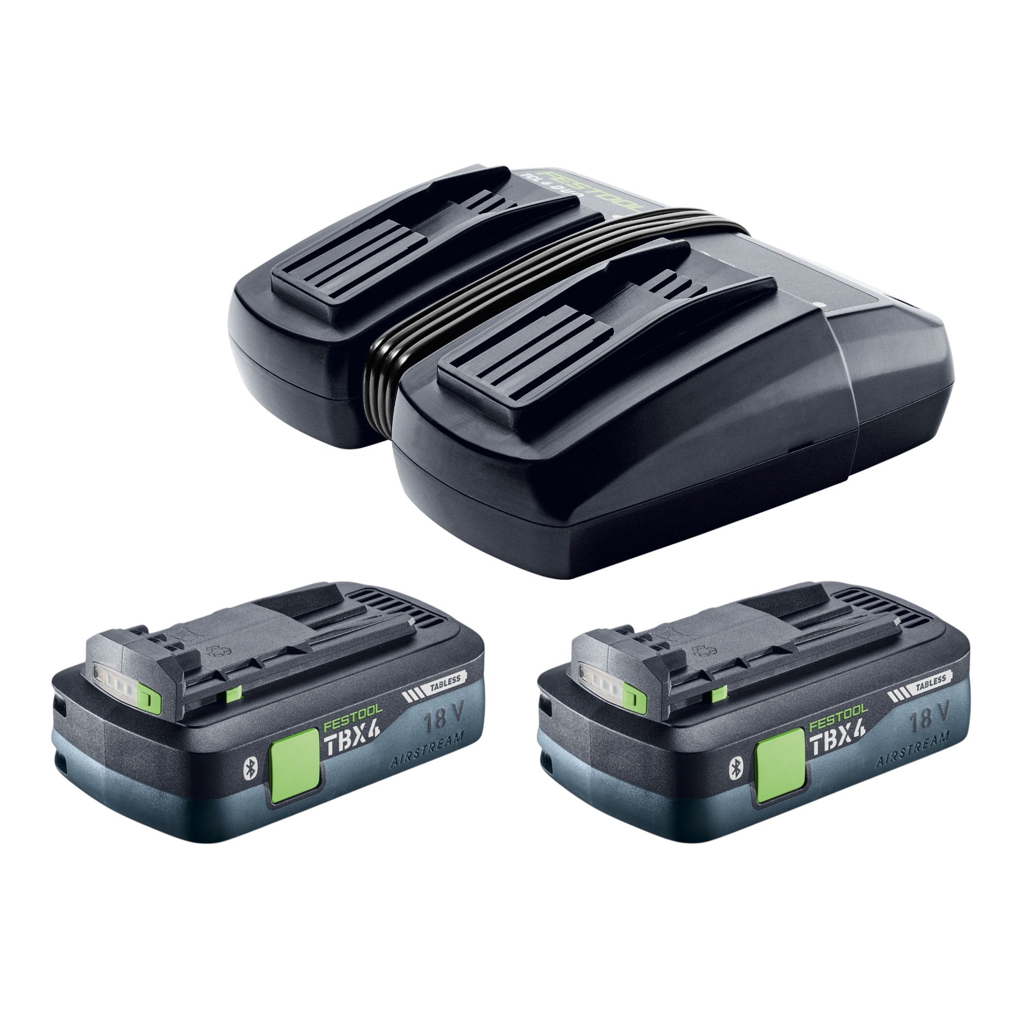 Festool CTLC MIDI I Basic Akku Absaugmobil 36 V 2x 18 V Staubklasse L 2x Akku 4 0 Ah Doppelladegeraet Systainer 3 - toolbrothers