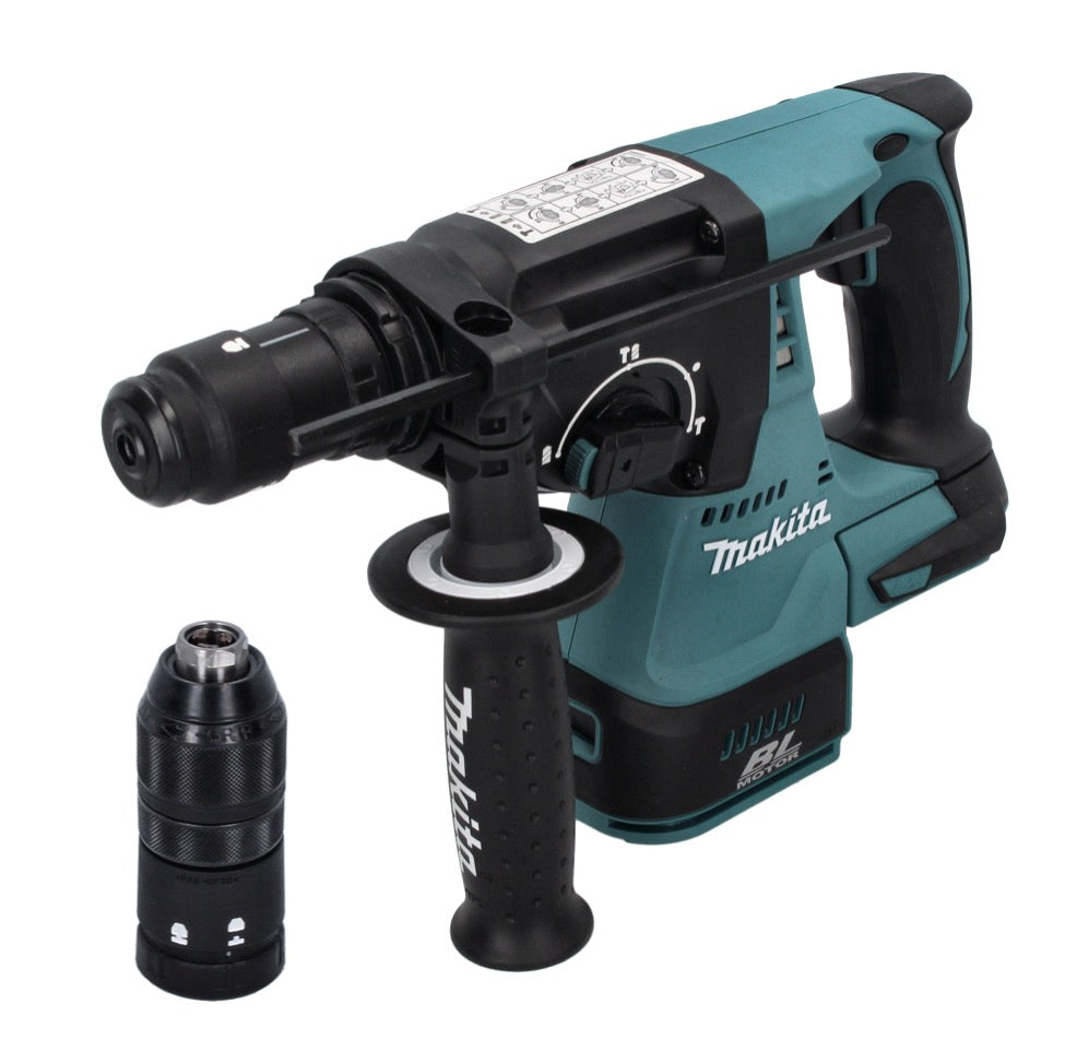 Makita DHR 243 Z 18 V Li-Ion Perforateur-buriner sans fil Brushless - sans Accessoires, sans Batterie, sans Chargeur