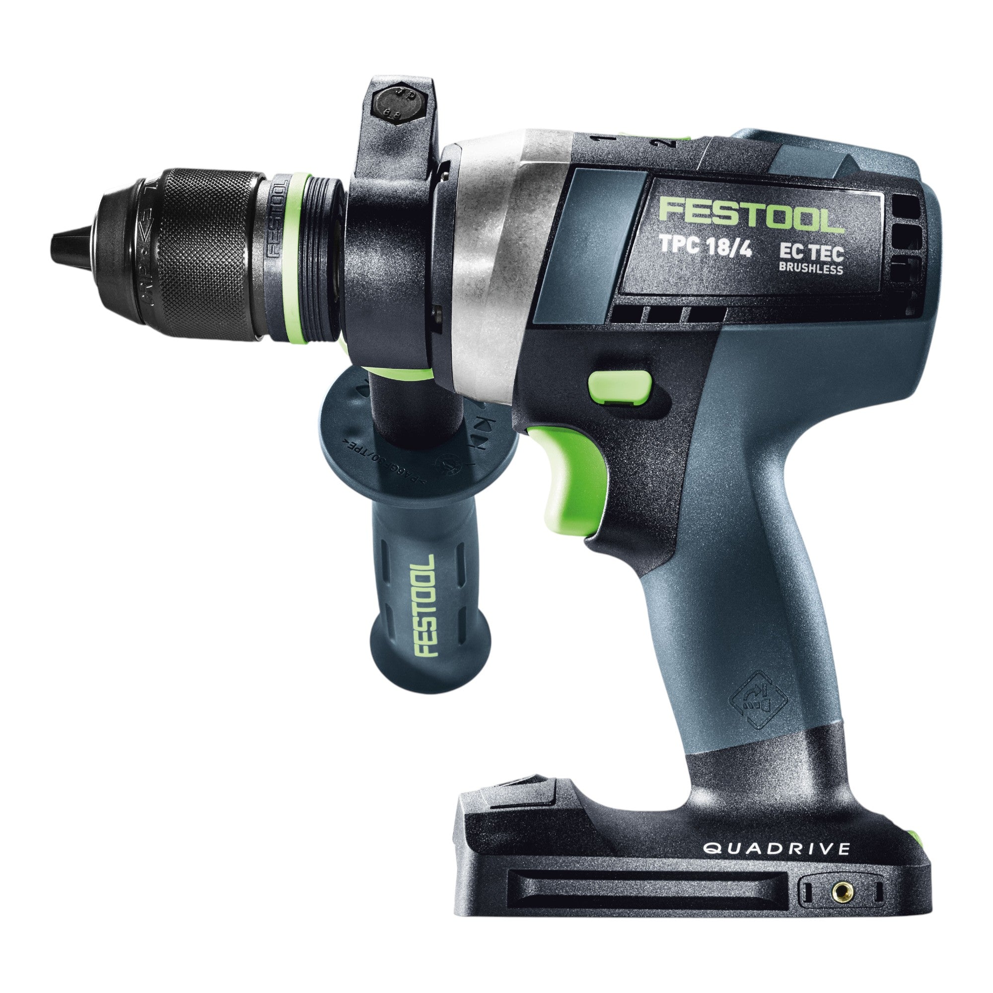Festool TPC 18 4 Basic Set Akku Schlagbohrschrauber 18 V 75 Nm Brushless 2x Akku 4 0 Ah Ladegeraet Systainer 4 - toolbrothers