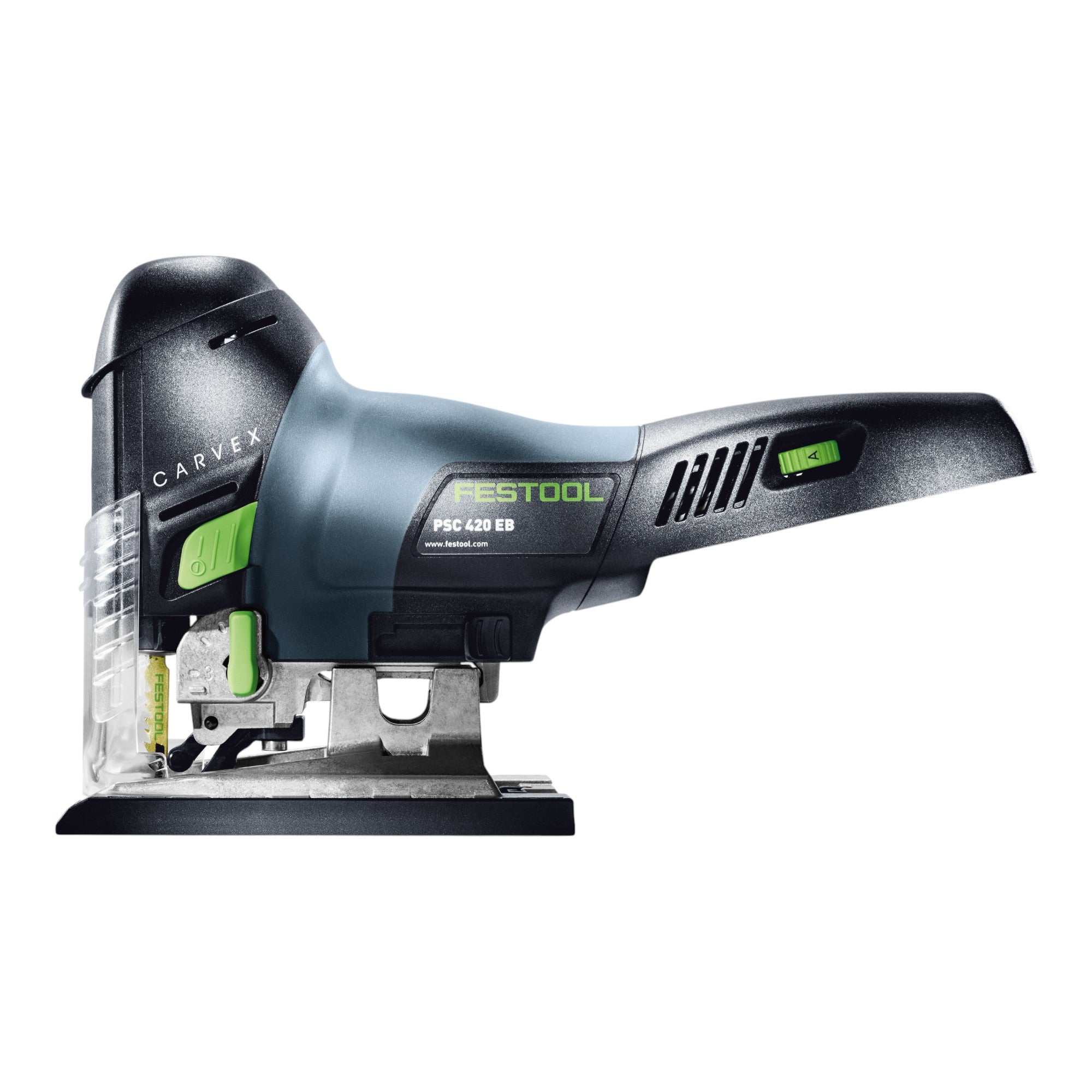 Festool PSC 420 EB Basic Akku Pendelstichsaege 18 V 120 mm Brushless 1x Akku 4 0 Ah Schnellladegeraet Systainer 4 - toolbrothers