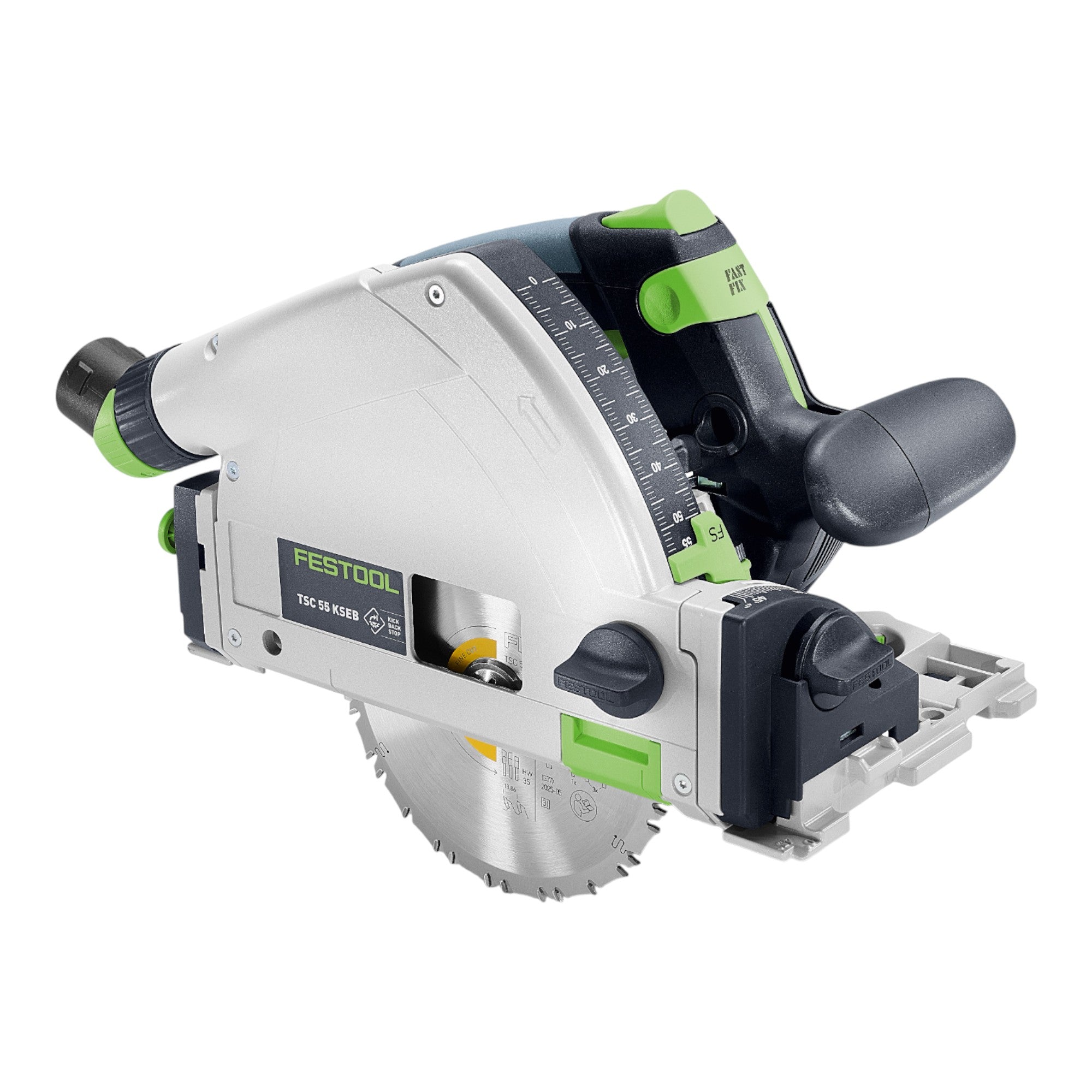 Festool TSC 55 KSEB Basic FS Akku Tauchsaege 18 V 160 mm Brushless 1x Akku 8 0 Ah Schnellladegeraet Fuehrungsschiene Systainer 1 - toolbrothers