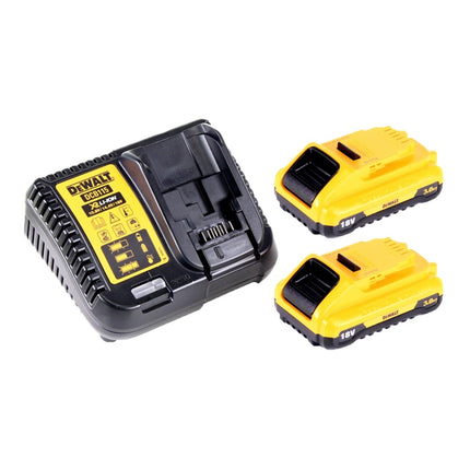 DeWalt DCD 996 L2 Akku Schlagbohrschrauber 18 V 95 Nm Brushless + 2x Akku 3,0 Ah + Ladegerät + TSTAK - Toolbrothers