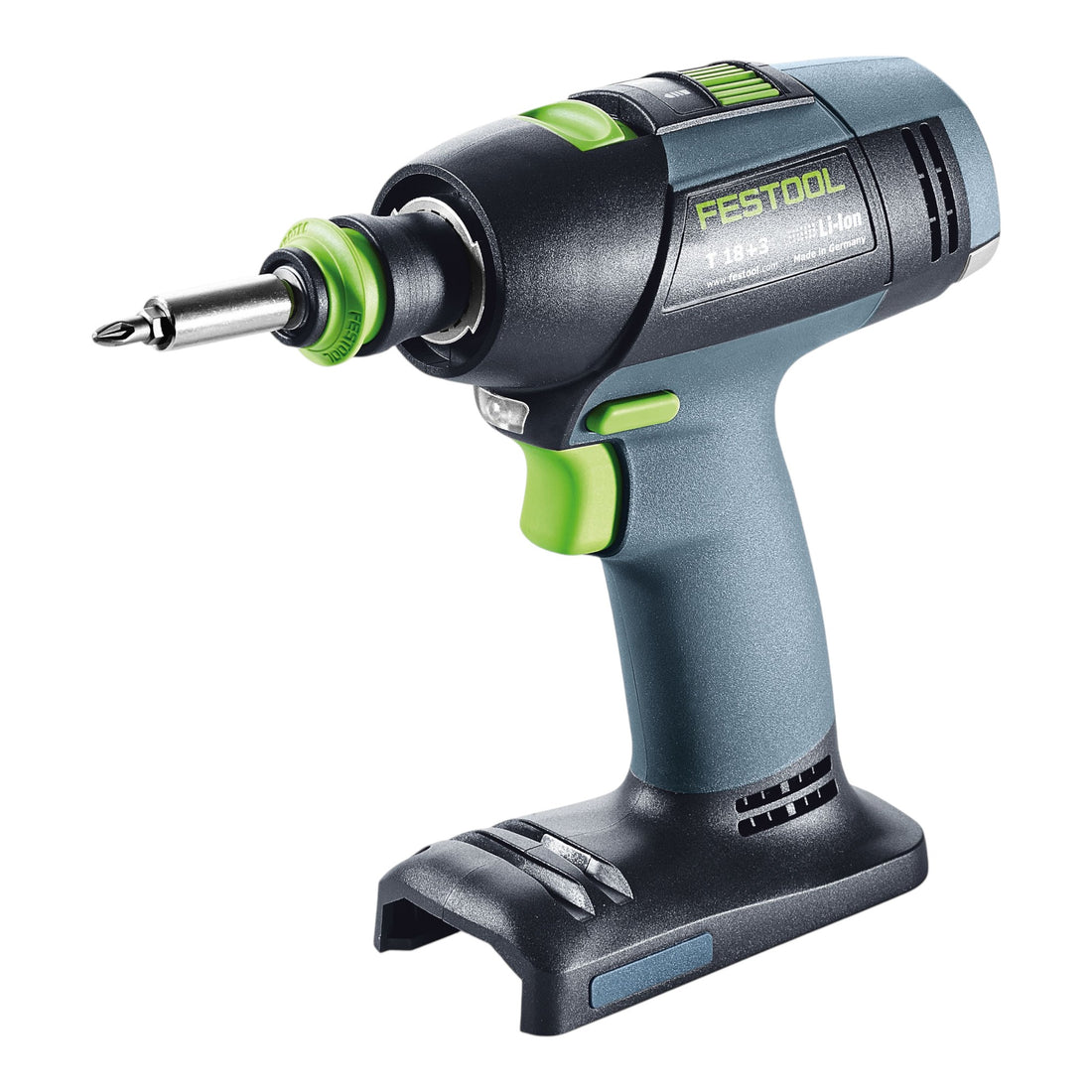 Festool T 18+3 Basic-4,0 Perceuse-Visseuse sans fil 50Nm 18V Brushless (577051)+ 1x Batterie 4,0Ah + Coffret - sans chargeur