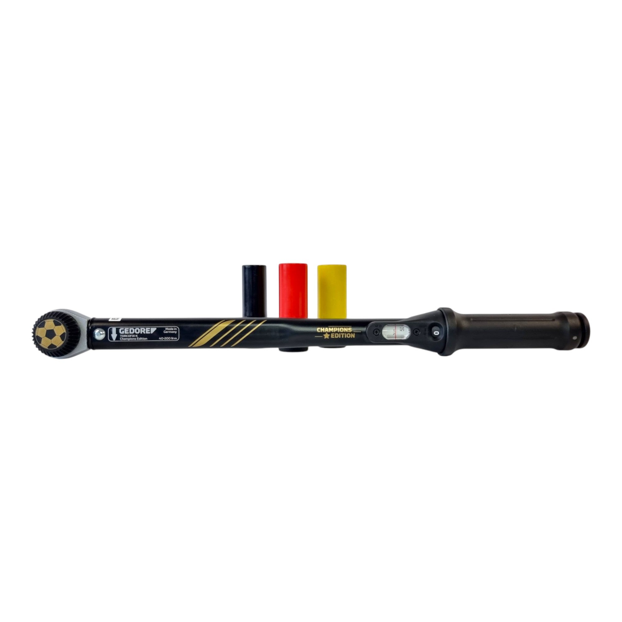 Gedore TORCOFIX K 1 2 40 200 Nm Champions Edition Drehmomentschluessel 3549984 3x Kraftschraubereinsatz 4 - toolbrothers