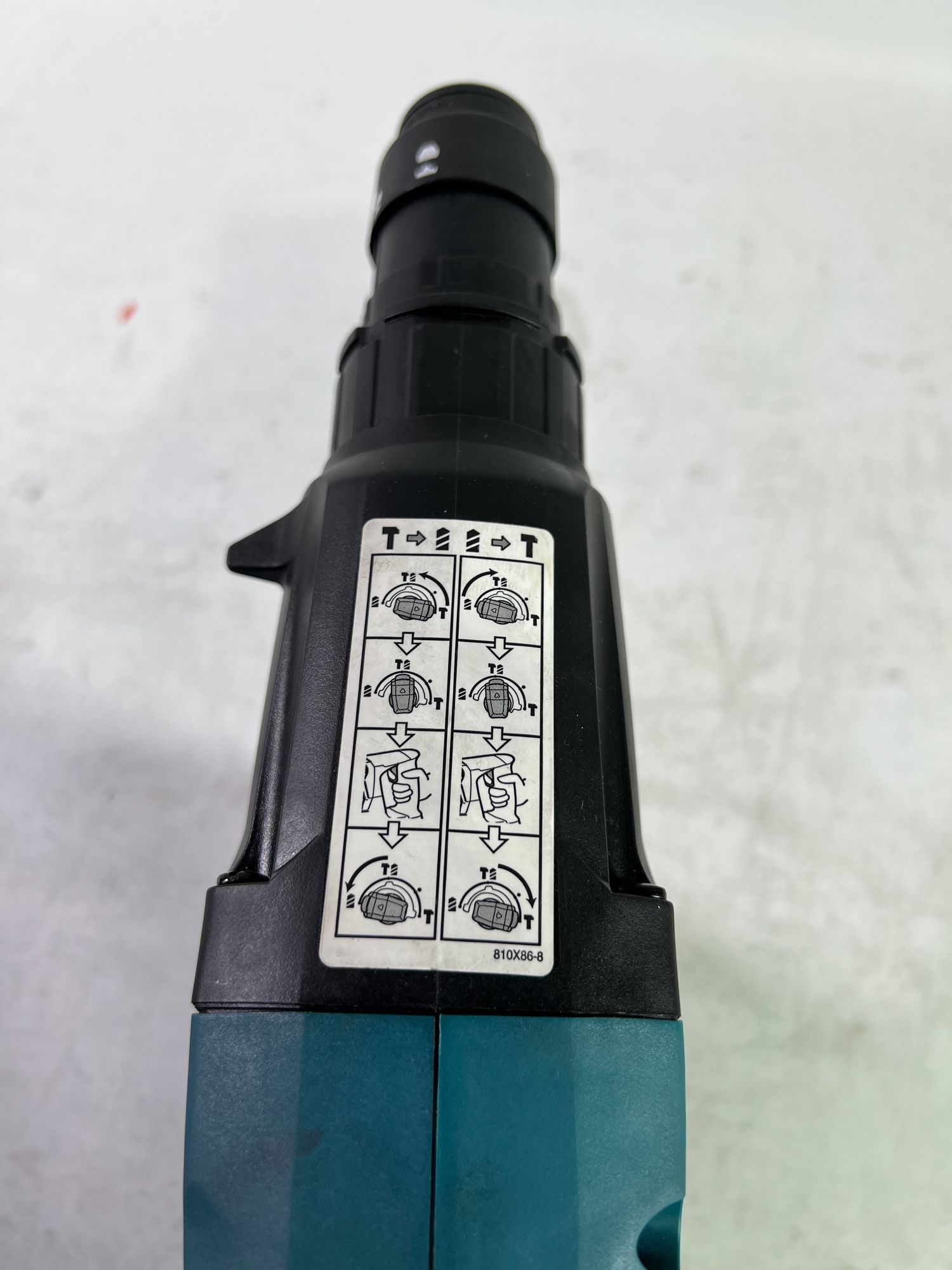 Makita DHR 243 Z Akku Bohrhammer 18 V 2 J SDS Plus Brushless Solo ohne Akku ohne Ladegeraet Reparaturgeraet 4 - toolbrothers
