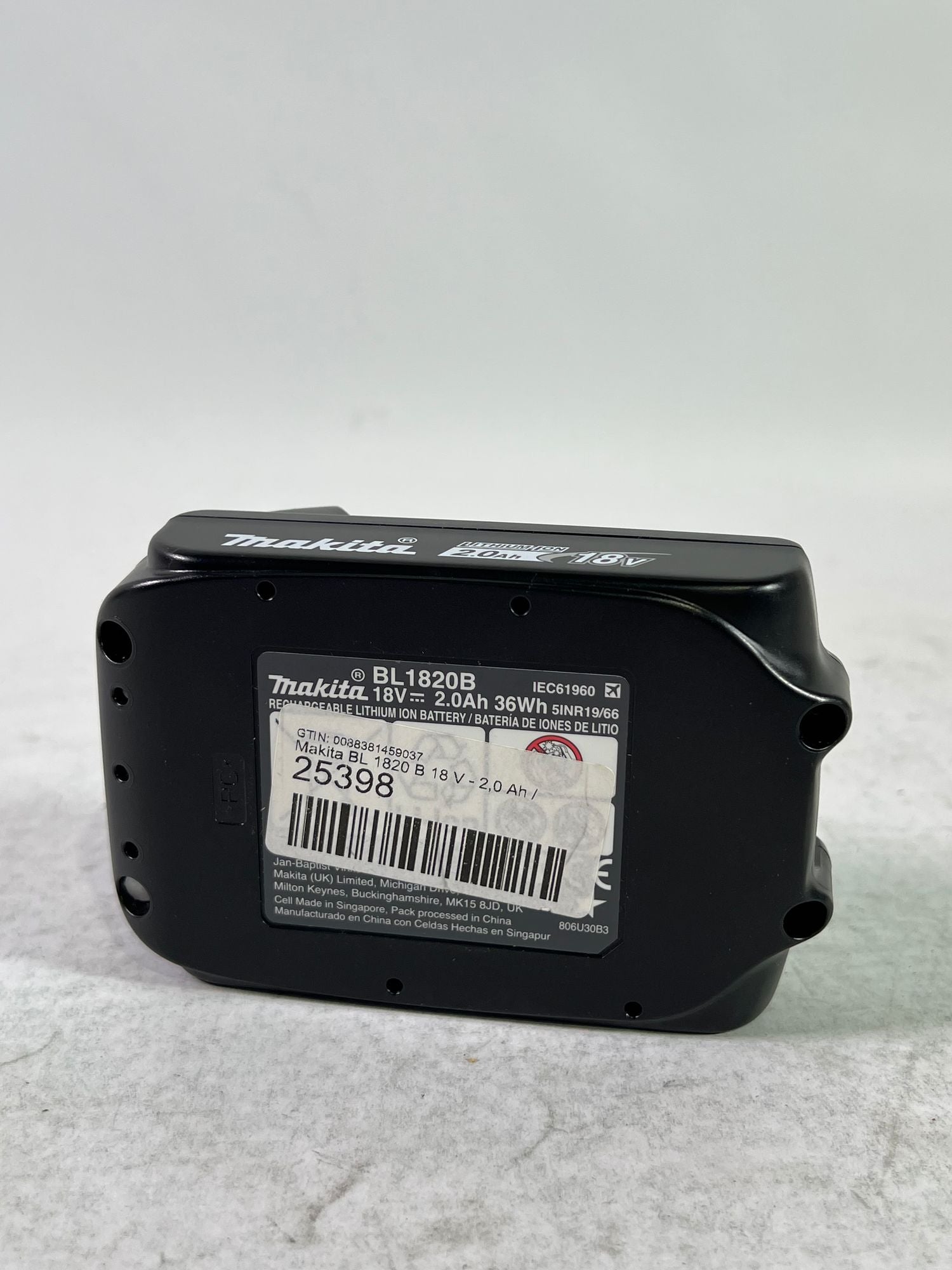 Makita BL 1820 B 18 V 2 0 Ah 2000 mAh Li Ion Akku mit LED Anzeige 197254 9 original kein Nachbau Reparaturgeraet 1 - toolbrothers