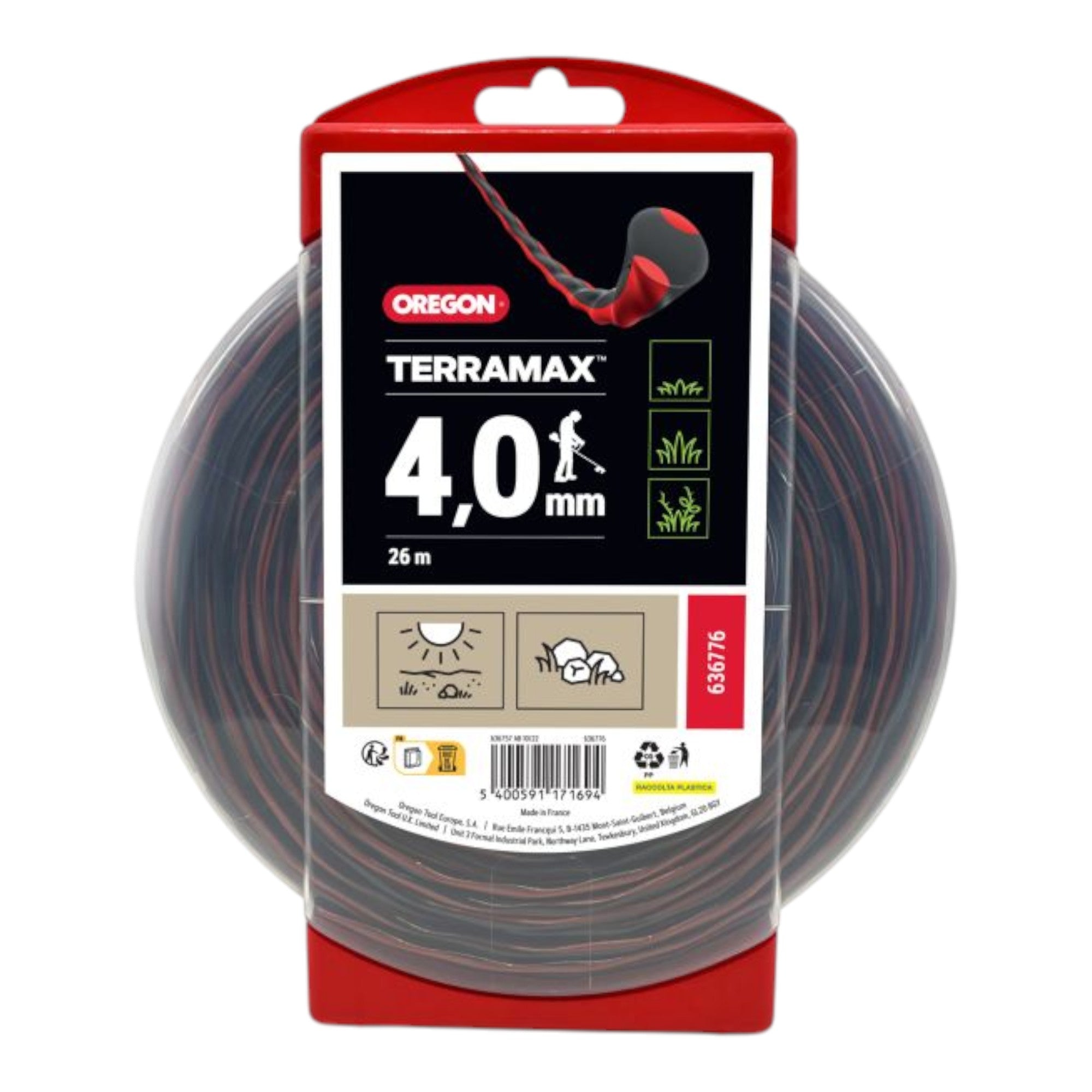 Oregon TerraMax Maehfaden 4 0 mm x 26 m 636776  1 - toolbrothers