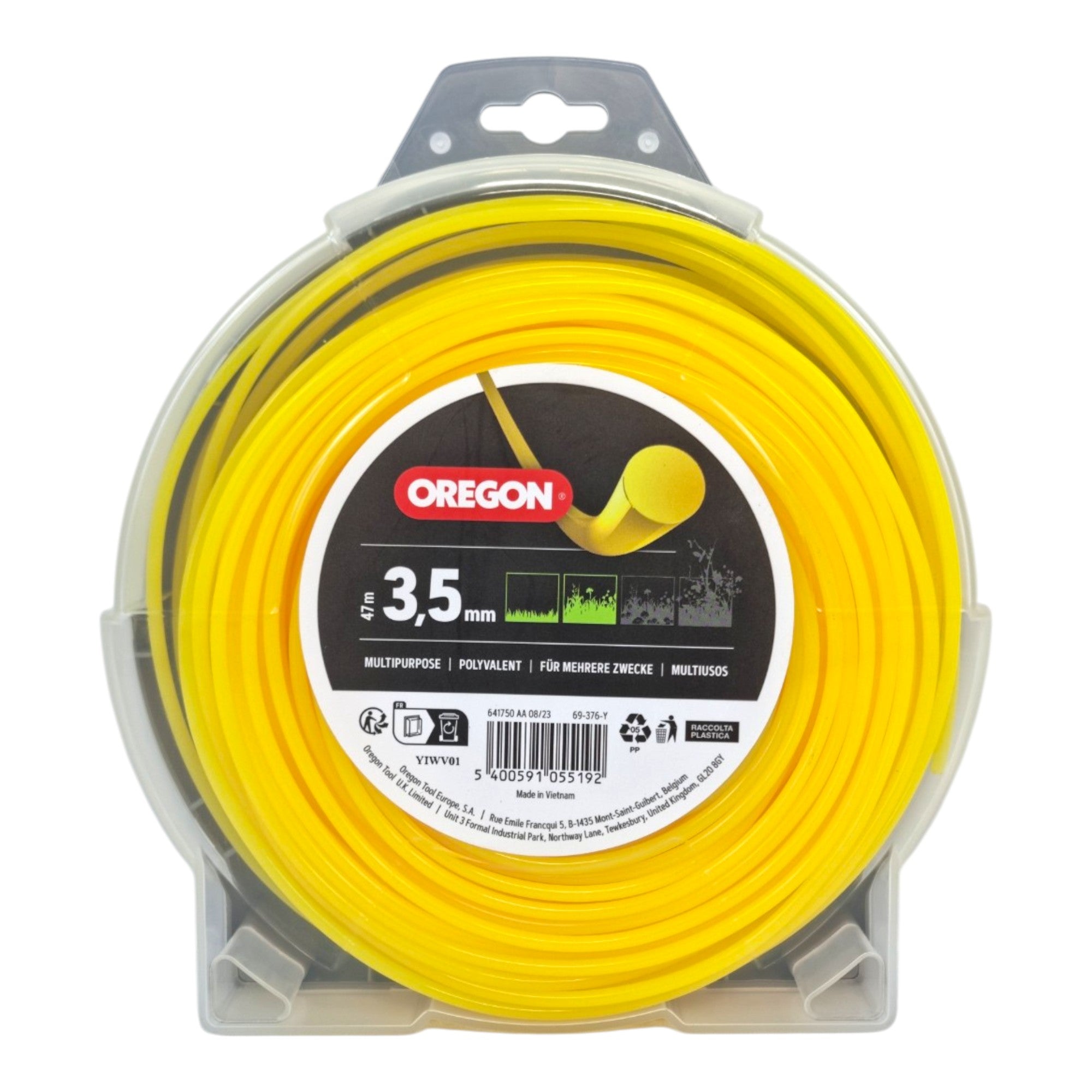 Oregon Maehfaden gelb rund 3 5 mm x 41 m 69 376 Y  1 - toolbrothers