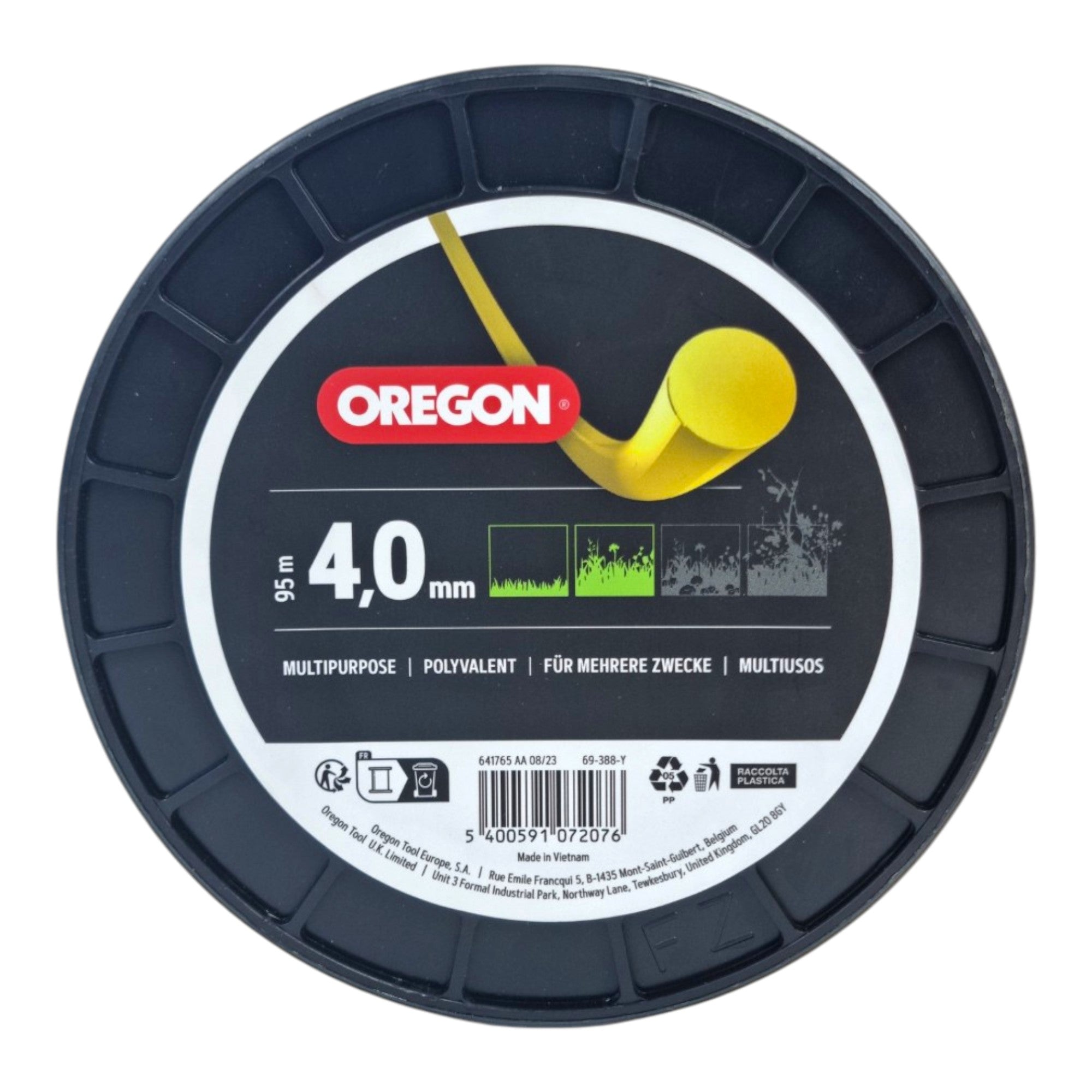 Oregon Freischneidefaden Gelb Roundline 4 0 mm 95 Meter 69 388 Y  1 - toolbrothers