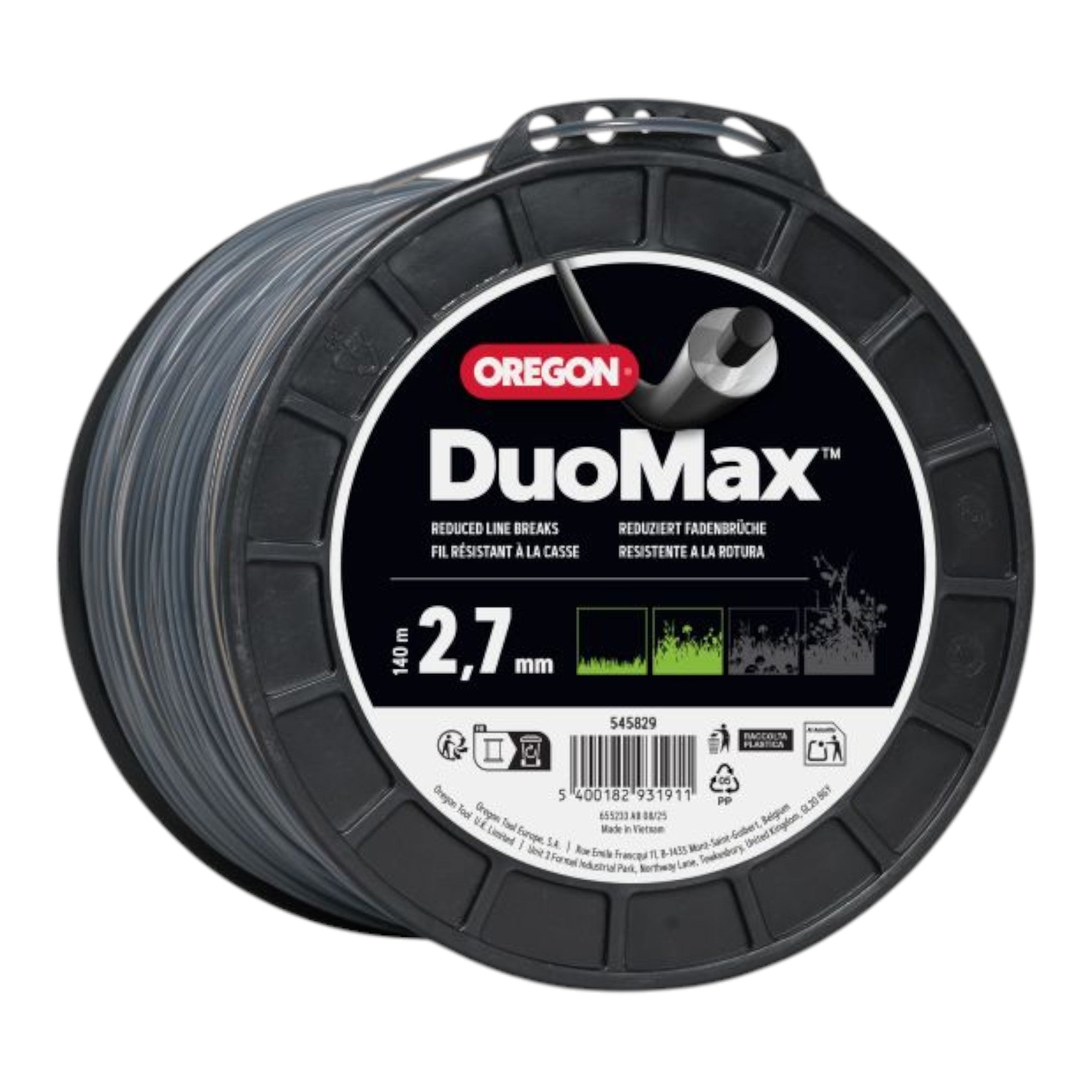 Oregon Freischneidefaden Duoline 2 7 mm 140 Meter 545829  0 - toolbrothers