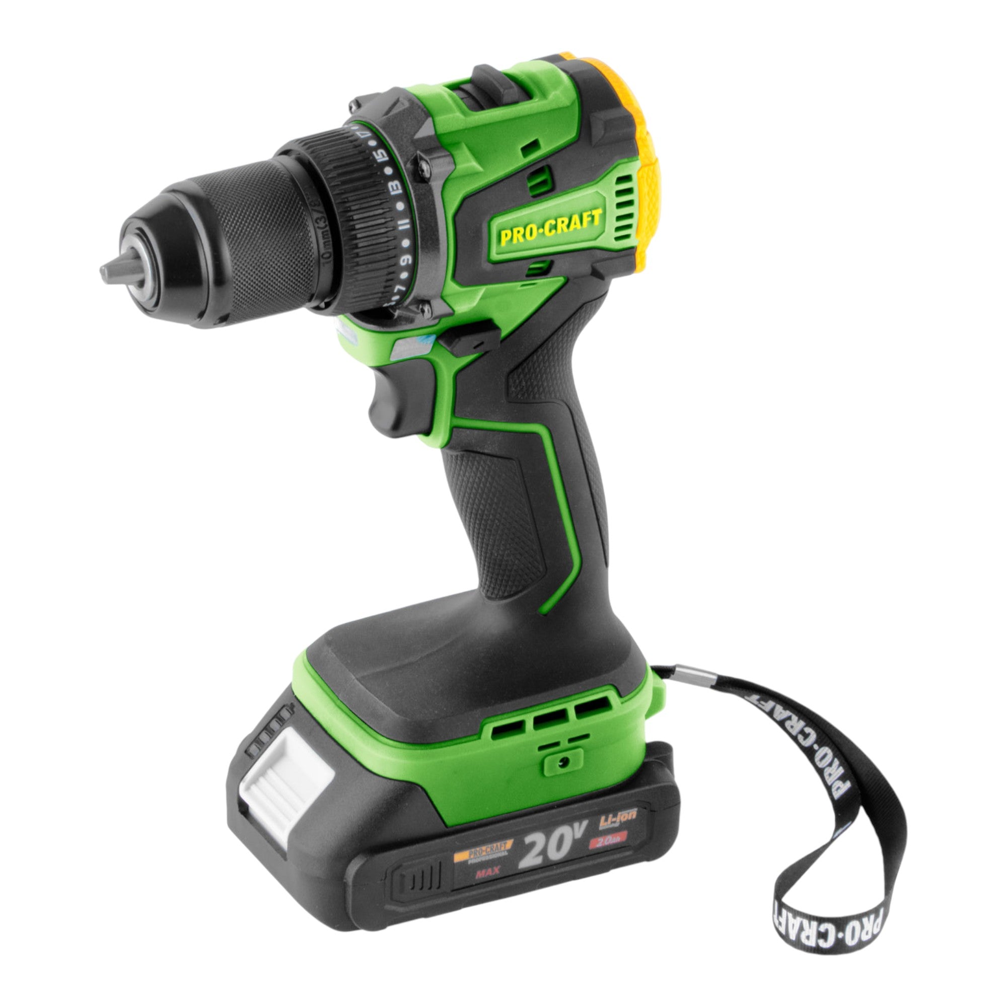 Procraft PA20Li Akku Bohrschrauber 20 V 50 Nm Brushless 1x Akku 2 0 Ah Ladegeraet Koffer 1 - toolbrothers