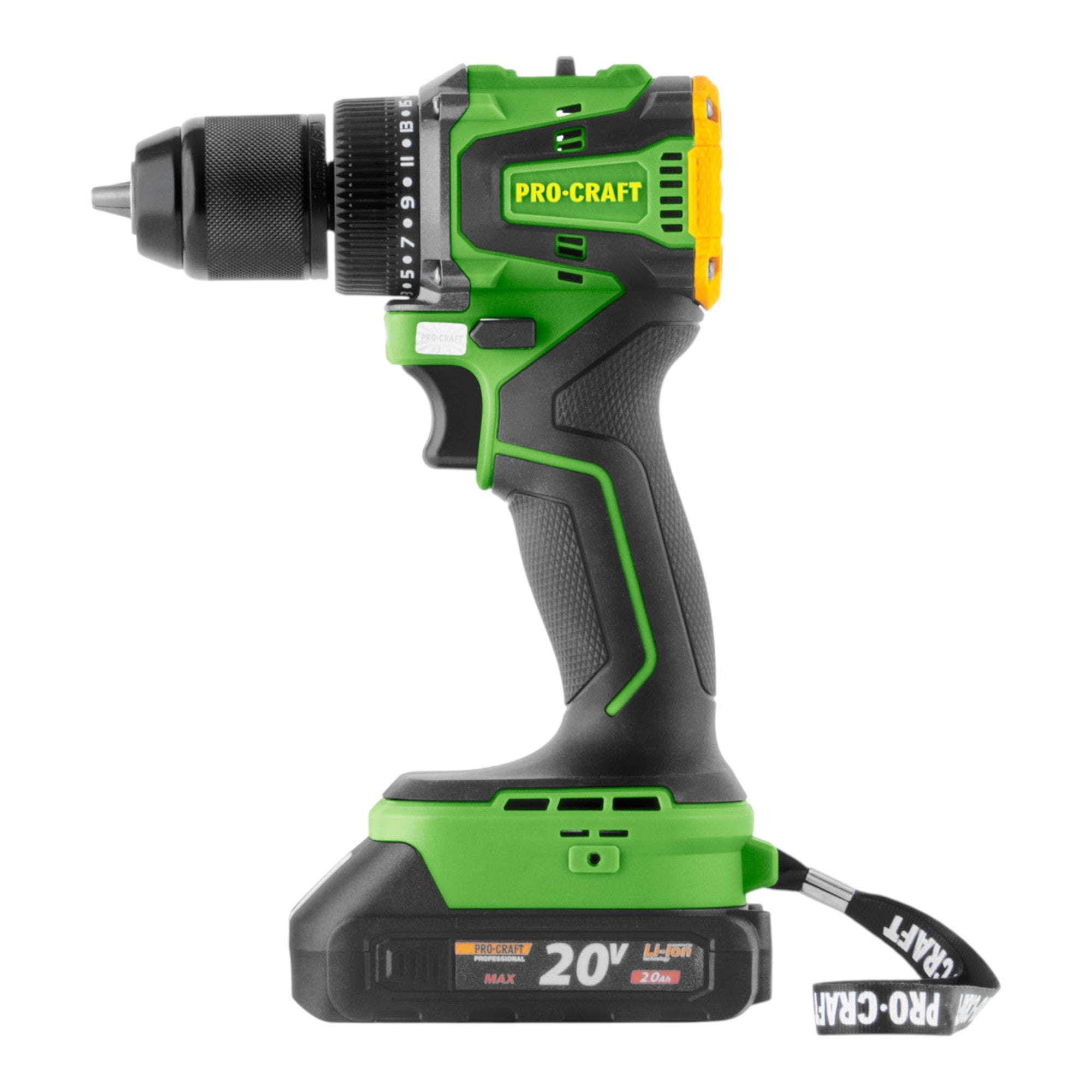 Procraft PA20Li Akku Bohrschrauber 20 V 50 Nm Brushless 1x Akku 2 0 Ah Ladegeraet Koffer 2 - toolbrothers