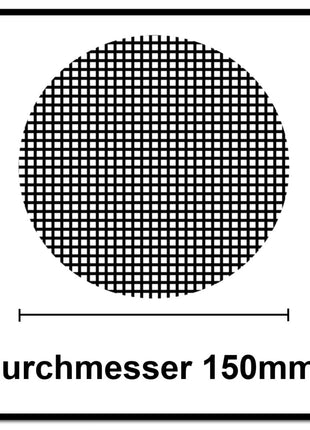 Mirka ABRANET Schleifscheiben Grip 150mm P240 50 Stk. ( 5424105025 ) - Toolbrothers