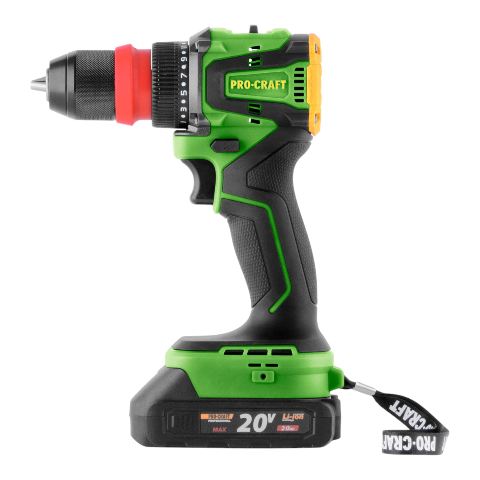 Procraft PA20LiDFR Akku Bohrschrauber 20 V 50 Nm Brushless 1x Akku 2 0 Ah Ladegeraet Koffer 2 - toolbrothers