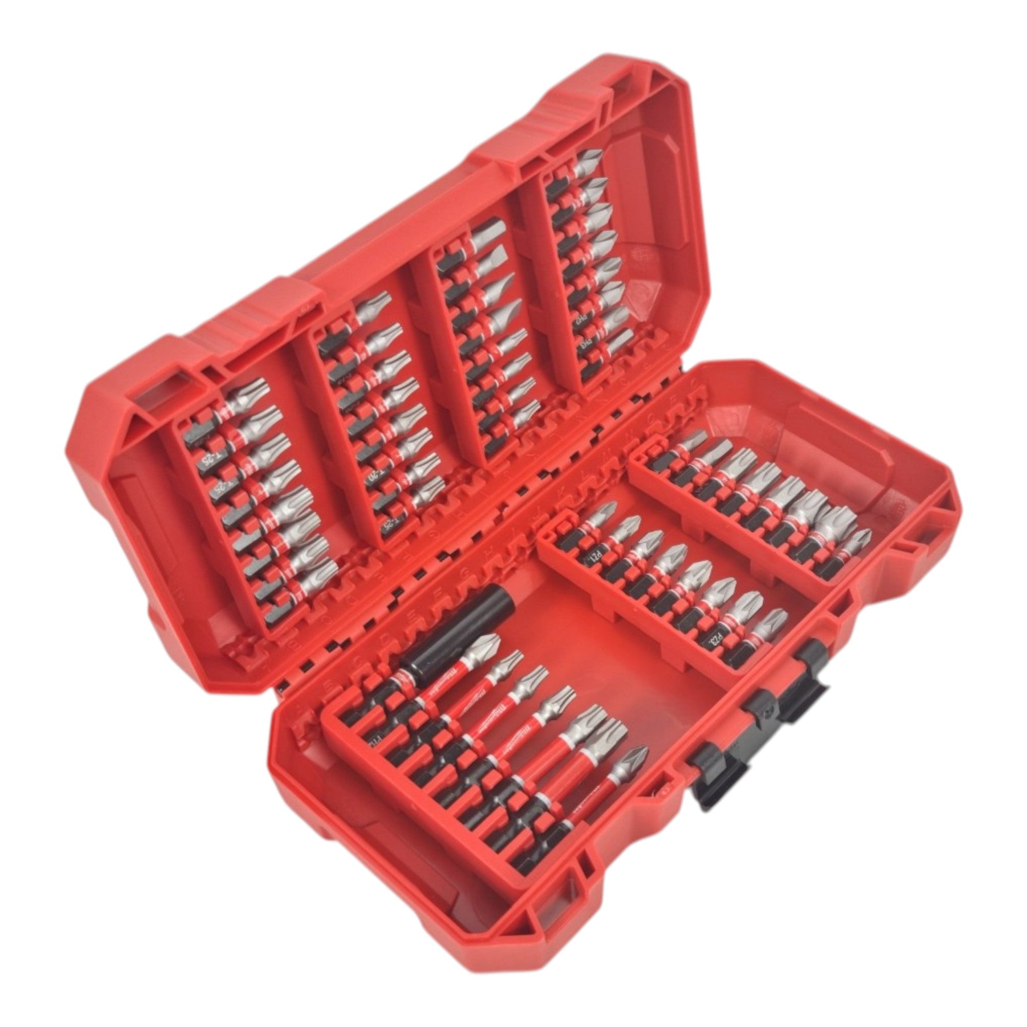 Milwaukee SHOCKWAVE IMPACT DUTY Bit Set 56 tlg 4932492006 Phillips Pozidriv Torx Hex Schlitz 1 - toolbrothers