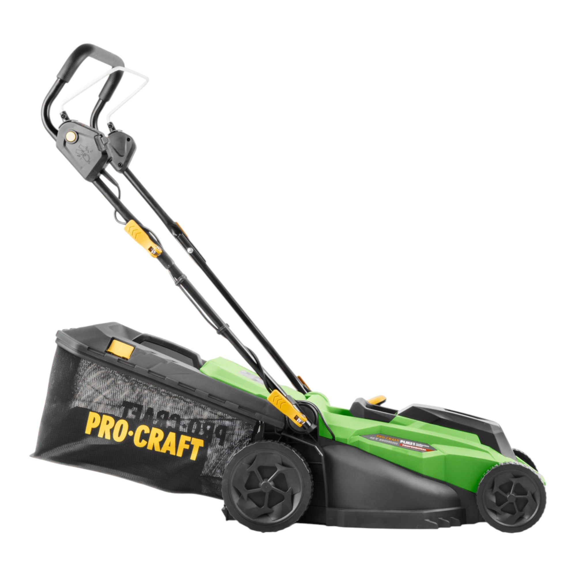 Procraft PLM21bb Akku Rasenmaeher 40 V 2x 20 V 380 mm Brushless 2x Akku 4 0 Ah Ladegeraet 4 - toolbrothers