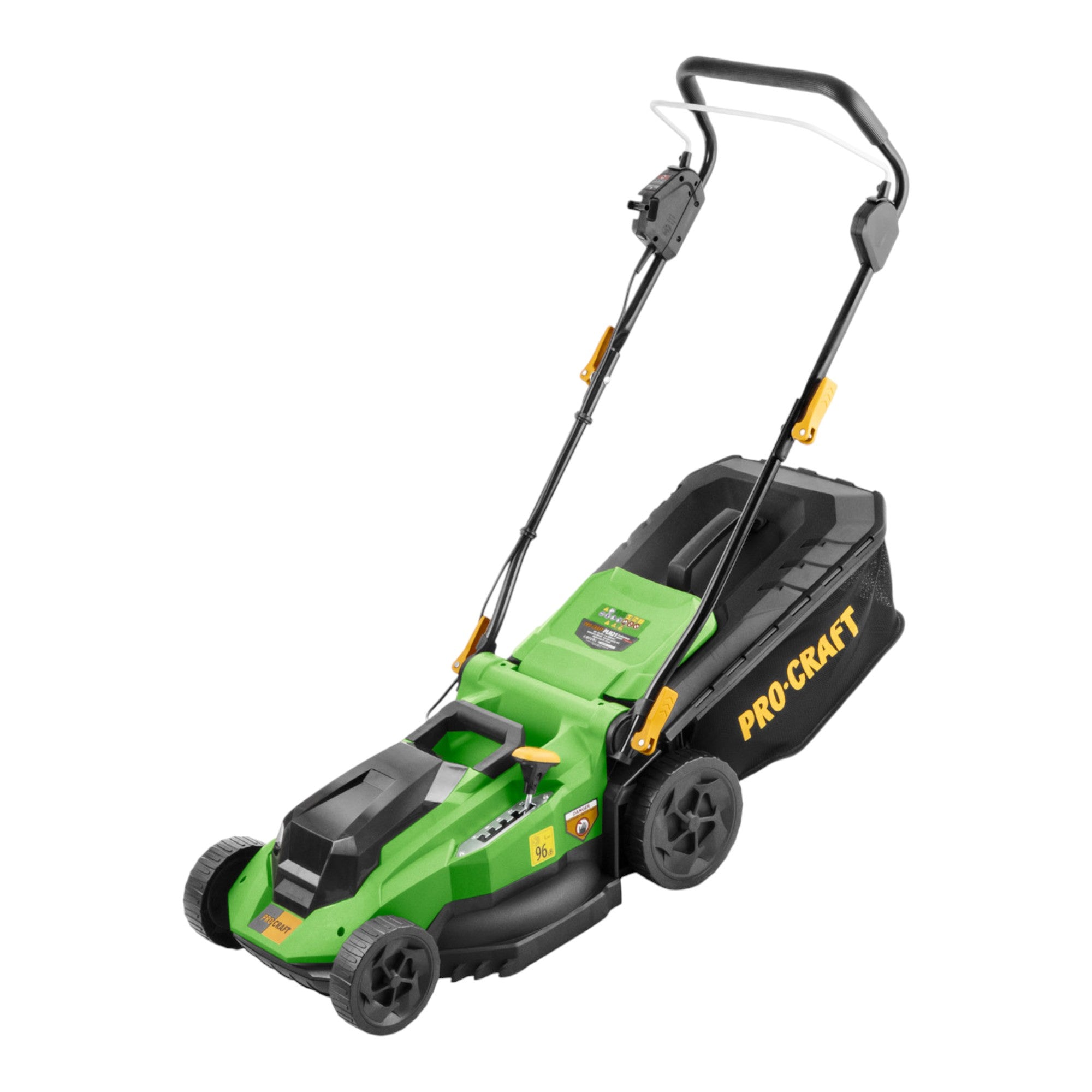 Procraft PLM21bb Akku Rasenmaeher 40 V 2x 20 V 380 mm Brushless 2x Akku 8 0 Ah Ladegeraet 1 - toolbrothers