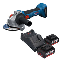Bosch GWS 18V 8 Professional Akku Winkelschleifer 18 V 125 mm Brushless 2x Akku 5 0 Ah Ladegeraet 0 - toolbrothers