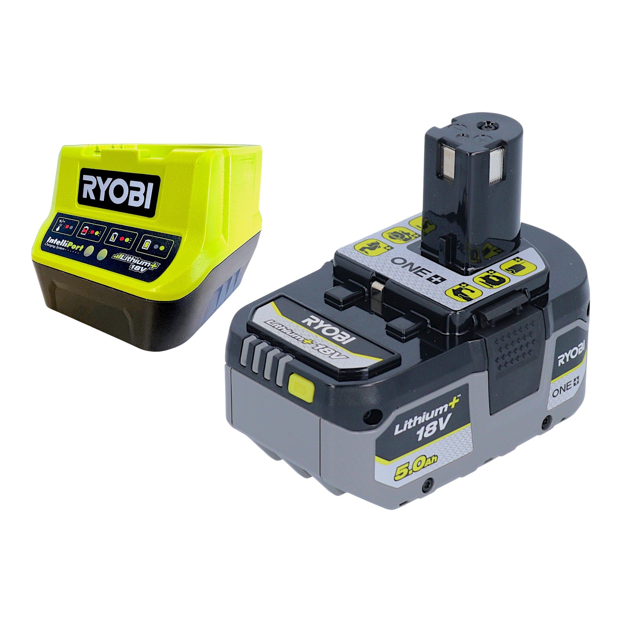 RYOBI RID18BL 0 Akku Schlagschrauber 18 V 300 Nm 1 4 Brushless 1x Akku 5 0 Ah Ladegeraet 2 - toolbrothers