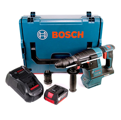 Bosch GBH 18V-26 F Akku Bohrhammer 18V 2,6J brushless SDS plus + 1x Akku 5,0Ah + Schnellladegerät + L-Boxx - Toolbrothers