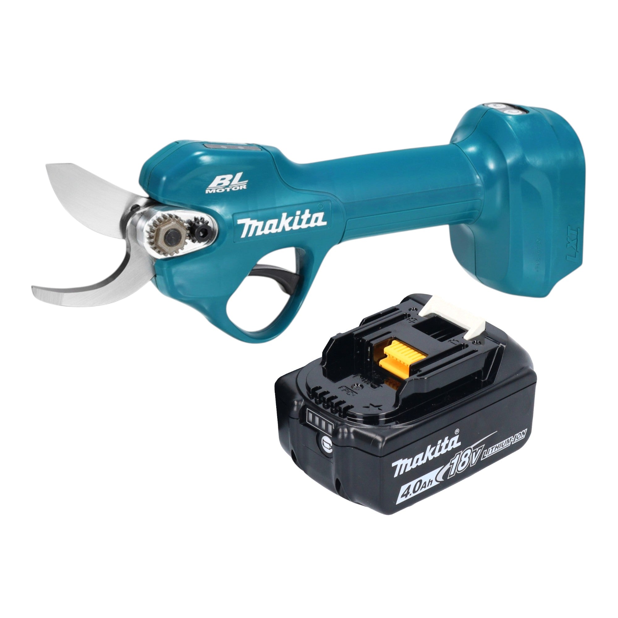 Makita DUP 181 M1 Akku Astschere 18 V 30 mm Brushless 1x Akku 4 0 Ah ohne Ladegeraet 0 - toolbrothers