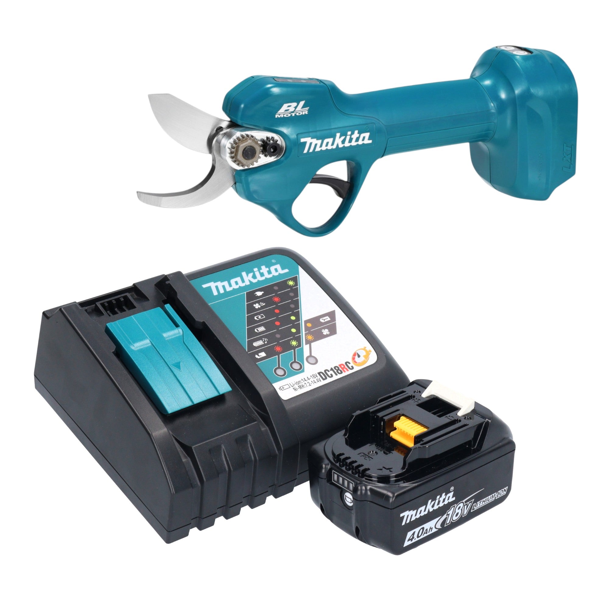 Makita DUP 181 RM1 Akku Astschere 18 V 30 mm Brushless 1x Akku 4 0 Ah Ladegeraet 0 - toolbrothers