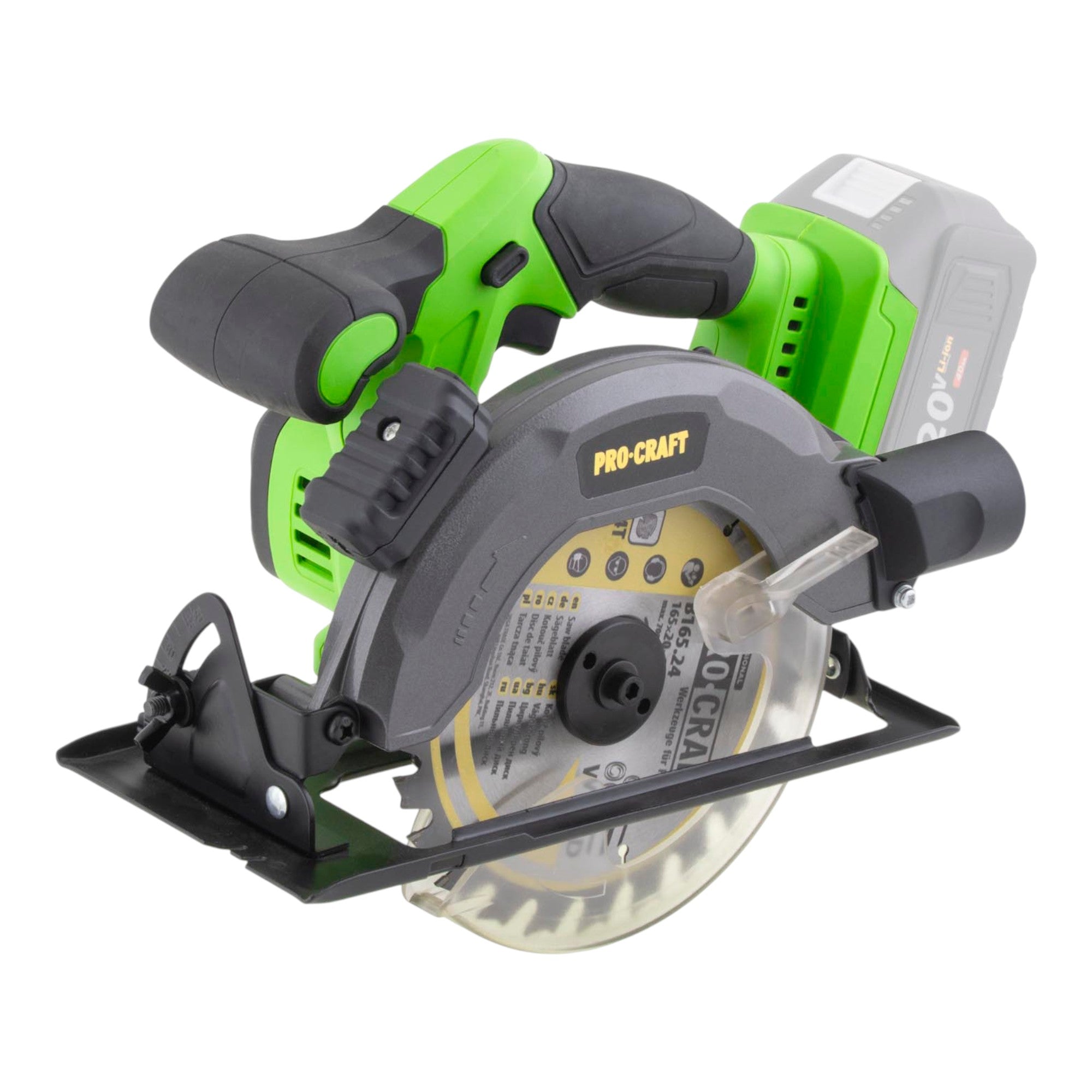 Procraft PCA28bb Akku Handkreissaege 20 V 165 mm Brushless Solo ohne Akku ohne Ladegeraet 1 - toolbrothers