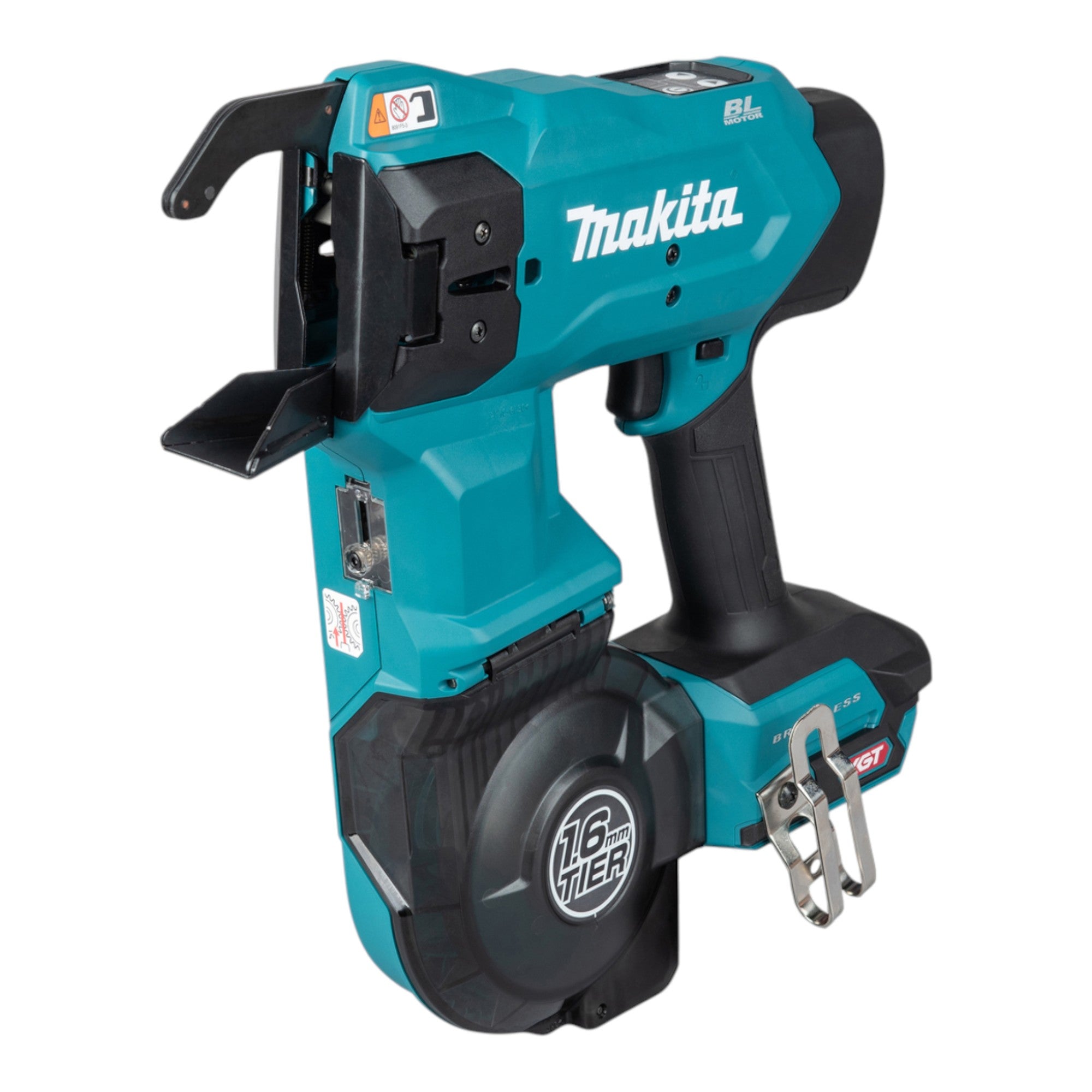 Makita TR 001 GE201 Akku Bewehrungsverbinder 40 V max 1 6 mm Brushless 2x Akku 8 0 Ah Ladegeraet Makpac 1 - toolbrothers