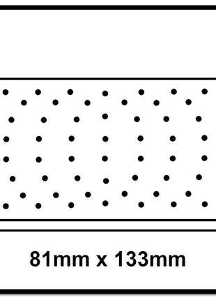 Mirka IRIDIUM Schleifstreifen Grip 81x133mm K120, 100 Stk. ( 246B109912 ) - Toolbrothers