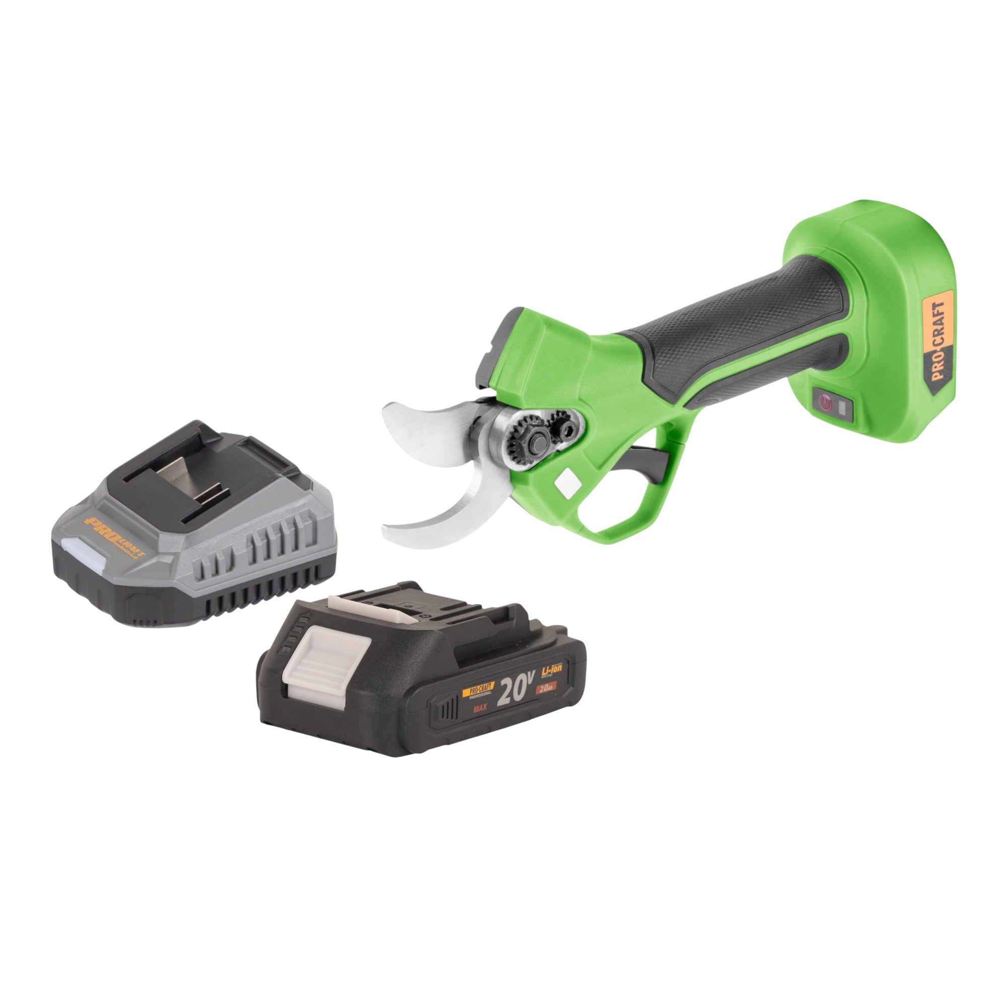 Procraft ES22Libb Akku Astschere 20 V 25 mm Brushless 1x Akku 2 0 Ah Ladegeraet 0 - toolbrothers