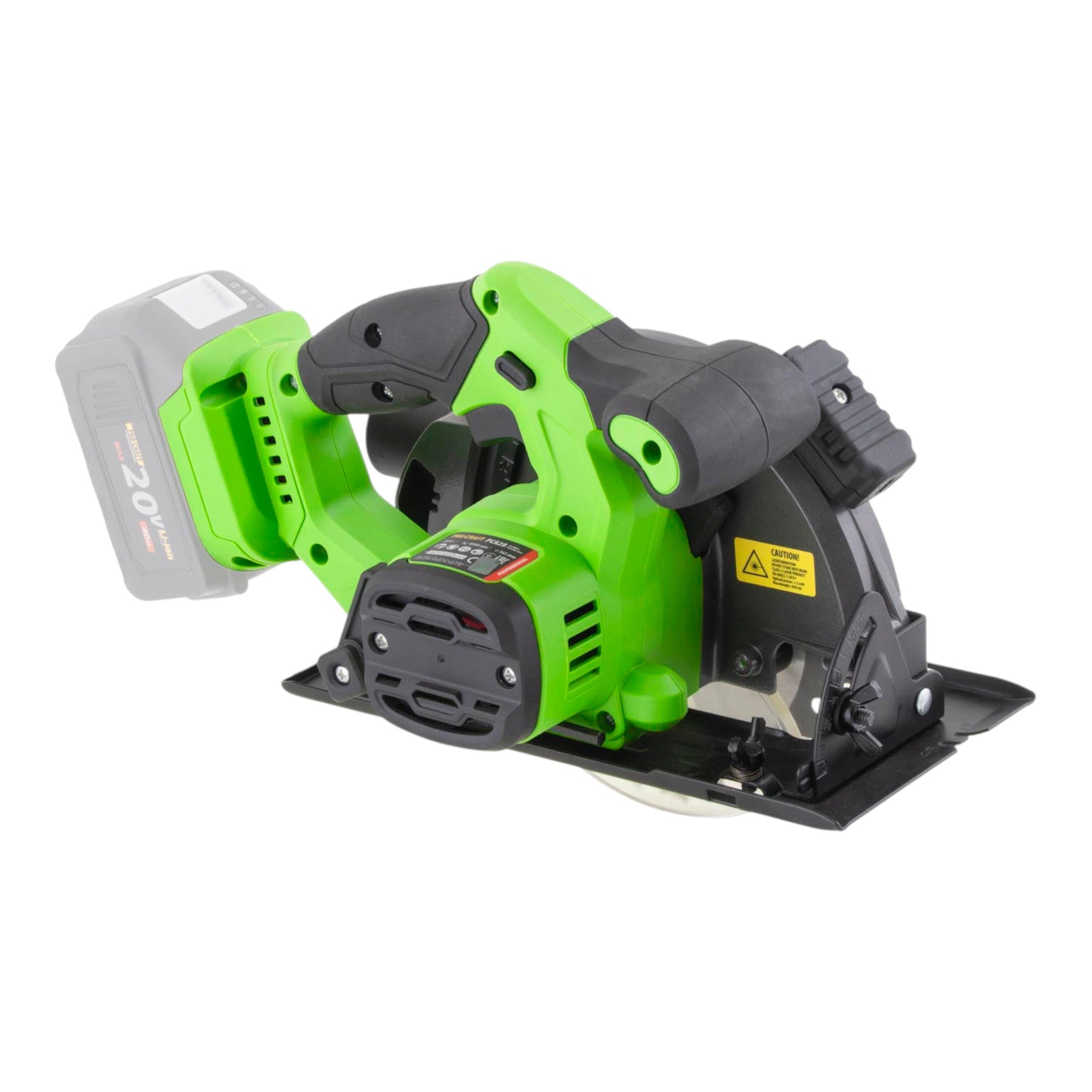 Procraft PCA28bb Akku Kreissaege 20 V 165 mm Brushless 2x Akku 4 0 Ah Ladegeraet 4 - toolbrothers