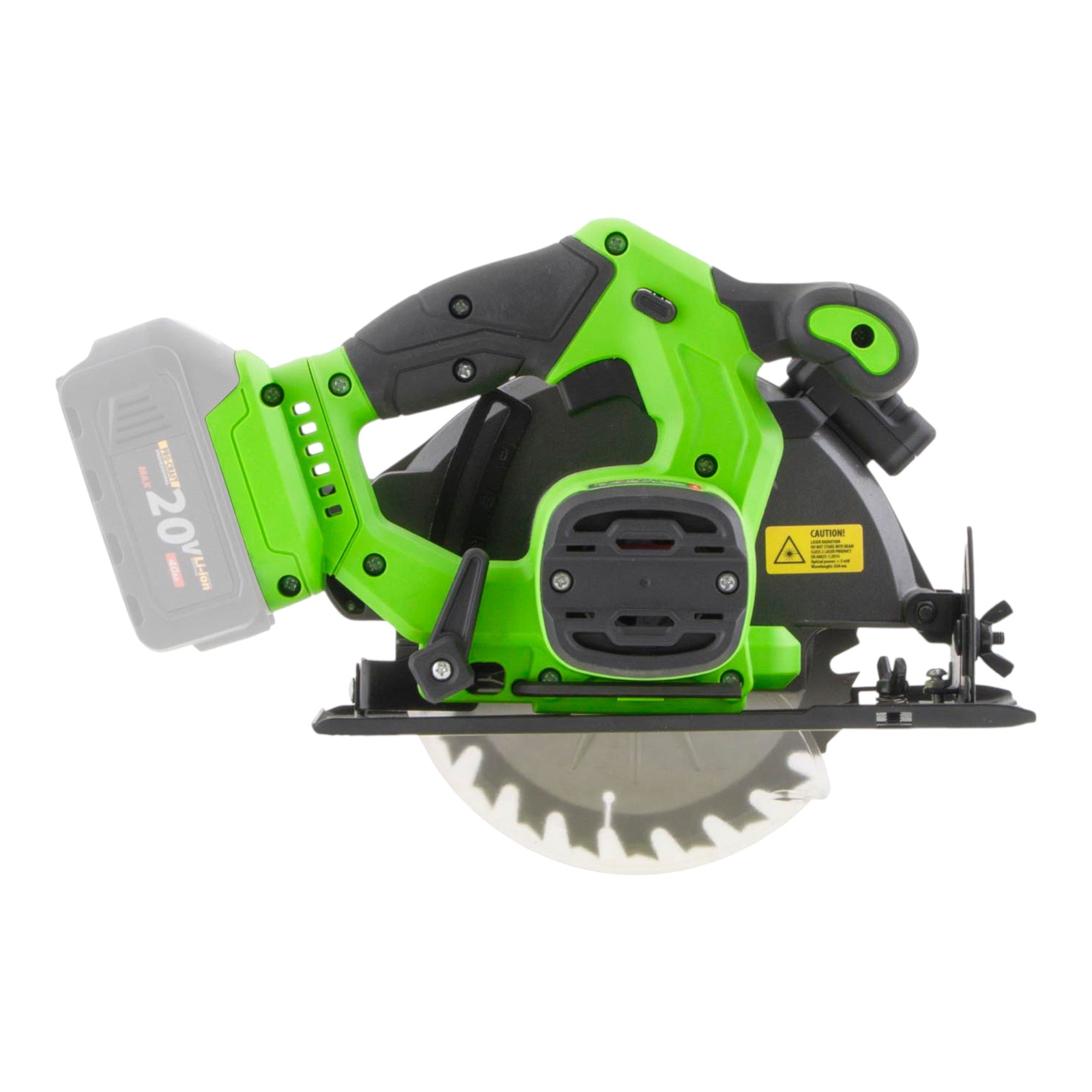 Procraft PCA28bb Akku Kreissaege 20 V 165 mm Brushless 2x Akku 4 0 Ah Ladegeraet 3 - toolbrothers