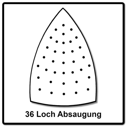 Mirka IRIDIUM Delta Schleifblätter Grip 100x152x152mm K240 50 Stk. ( 246JQ05025 ) - Toolbrothers