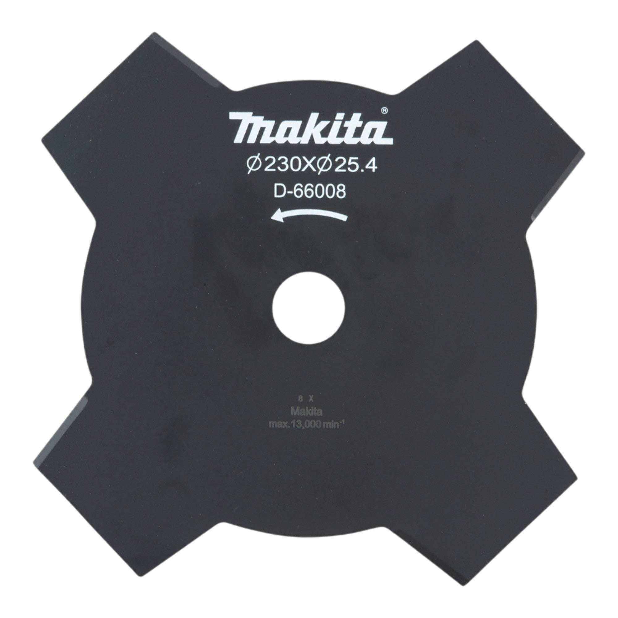 Makita D 66008 4 Zahn Schlagmesser 230 x 25 4 mm fuer Sensen und Freischneider 0 - toolbrothers