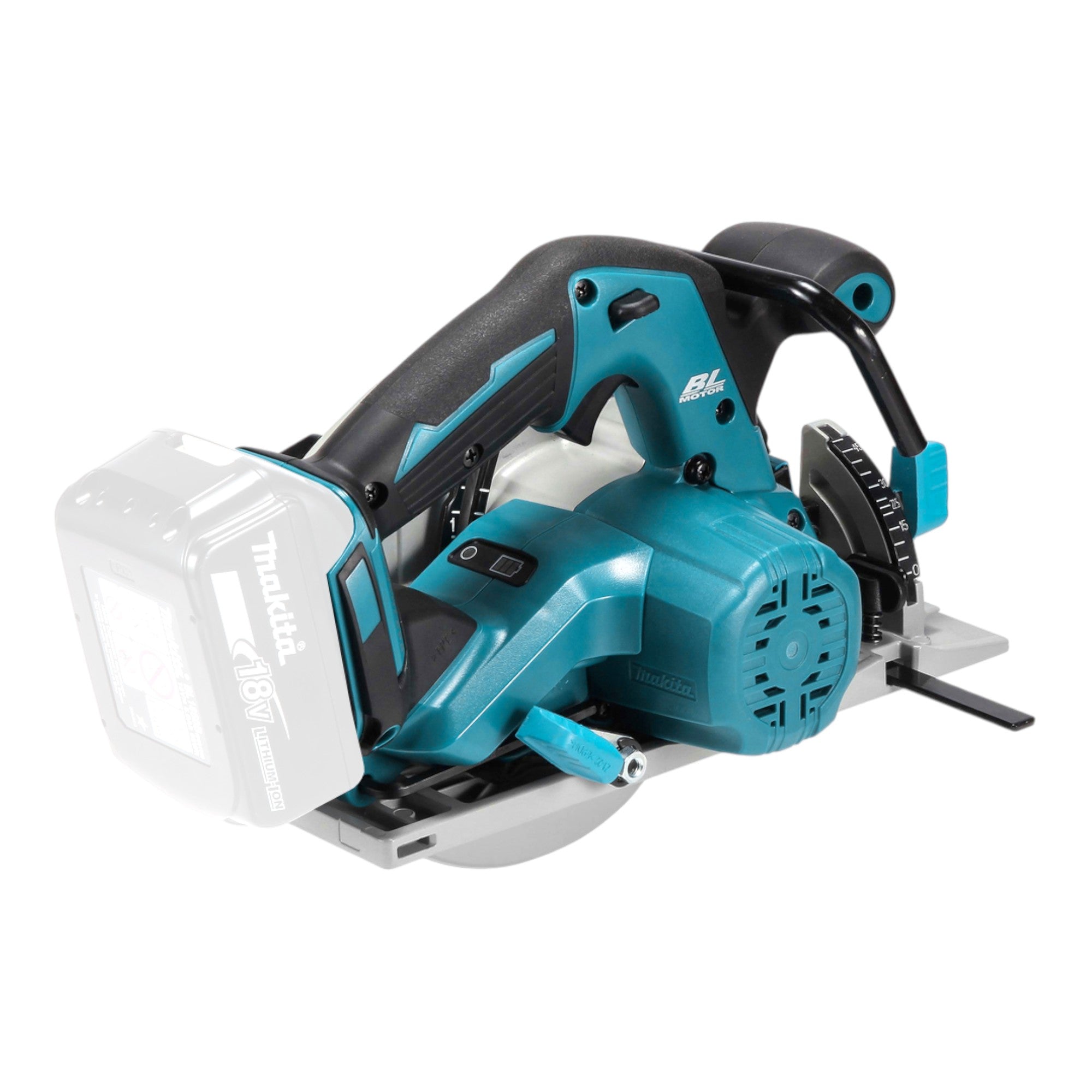 Makita DHS 680 Z Akku Handkreissaege 18 V 165 mm Brushless 1x Akku 9 0 Ah Ladegeraet Makpac 4 - toolbrothers