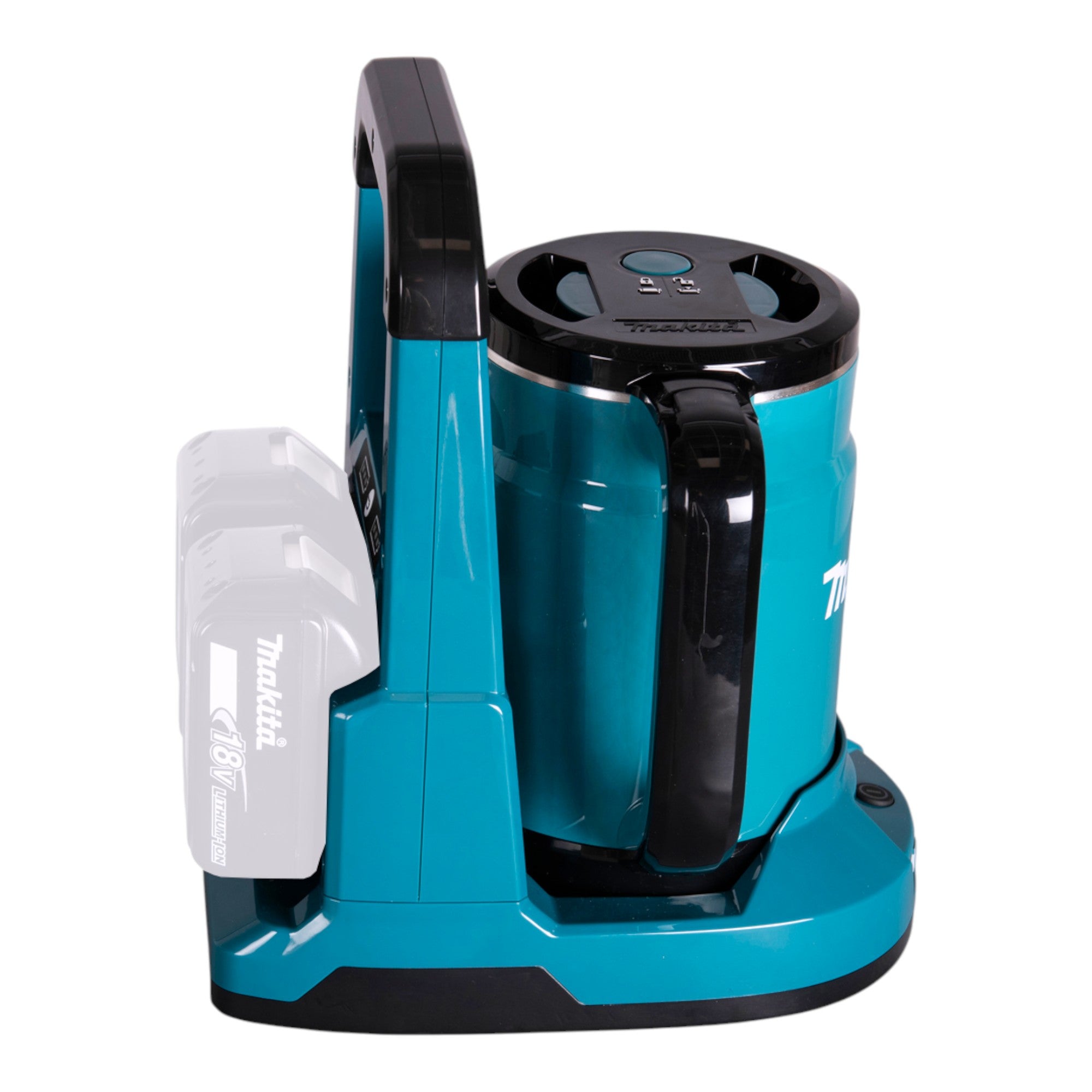 Makita DKT 360 Z Akku Wasserkocher 36 V 2x 18 V 0 8 L 2x Akku 9 0 Ah ohne Ladegeraet 4 - toolbrothers