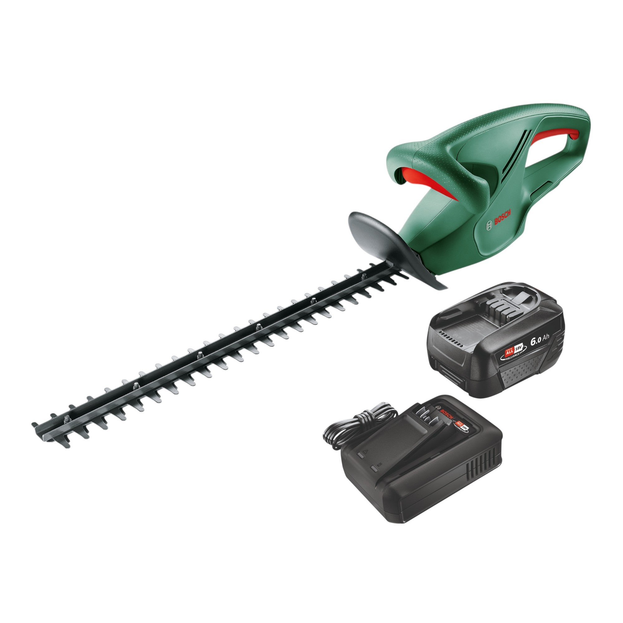 Bosch EasyHedgeCut 18V 44 11 Akku Heckenschere 18 V 44 cm 1x Akku 6 0 Ah Ladegeraet 0 - toolbrothers